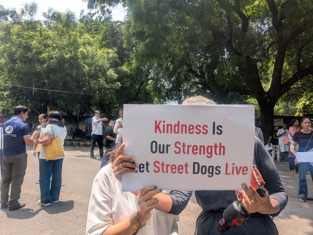 Protesters say the order has helped focus attention on the abuse of stray dogs in India