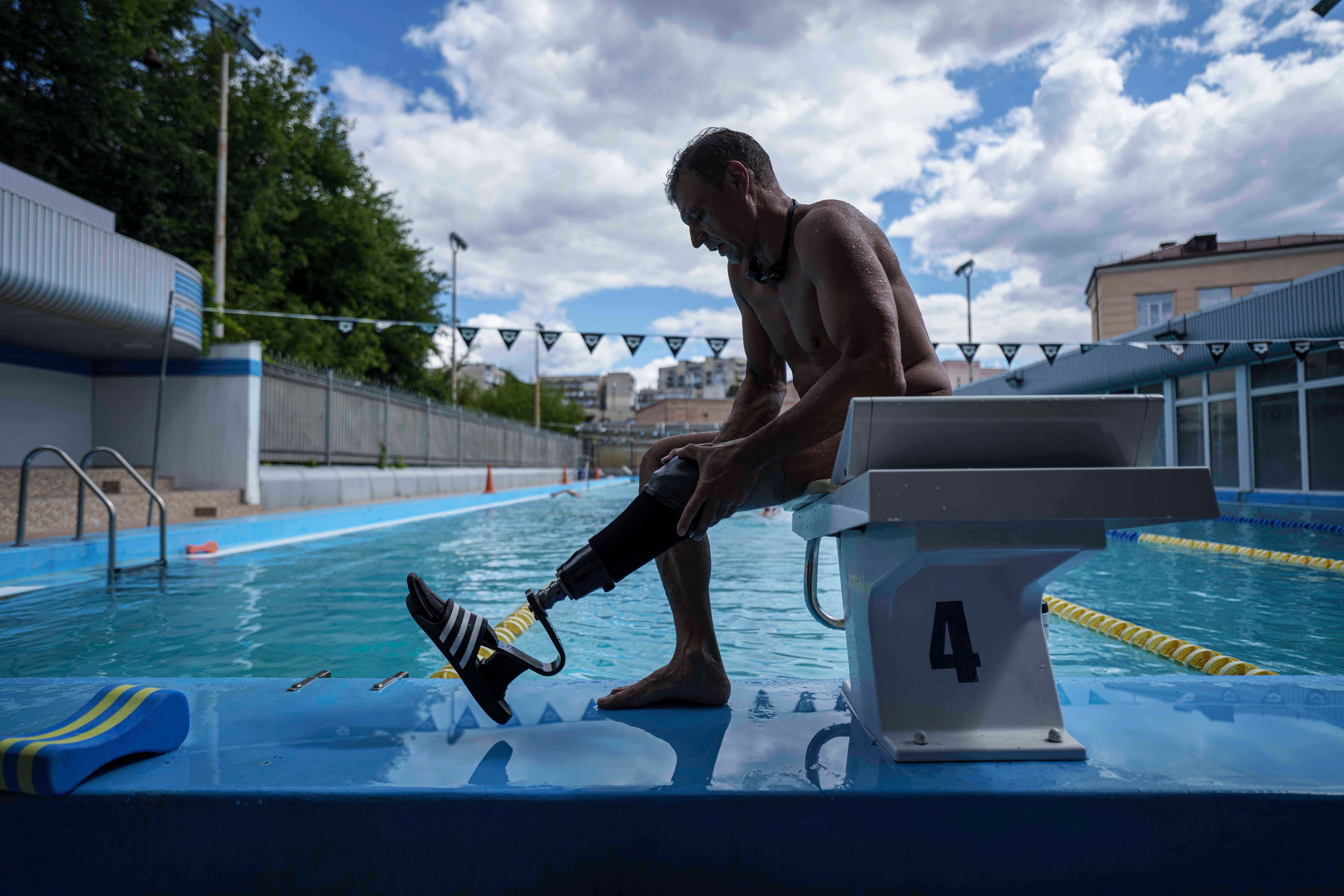 EU Turkey Ukraine Amputee Swimmers