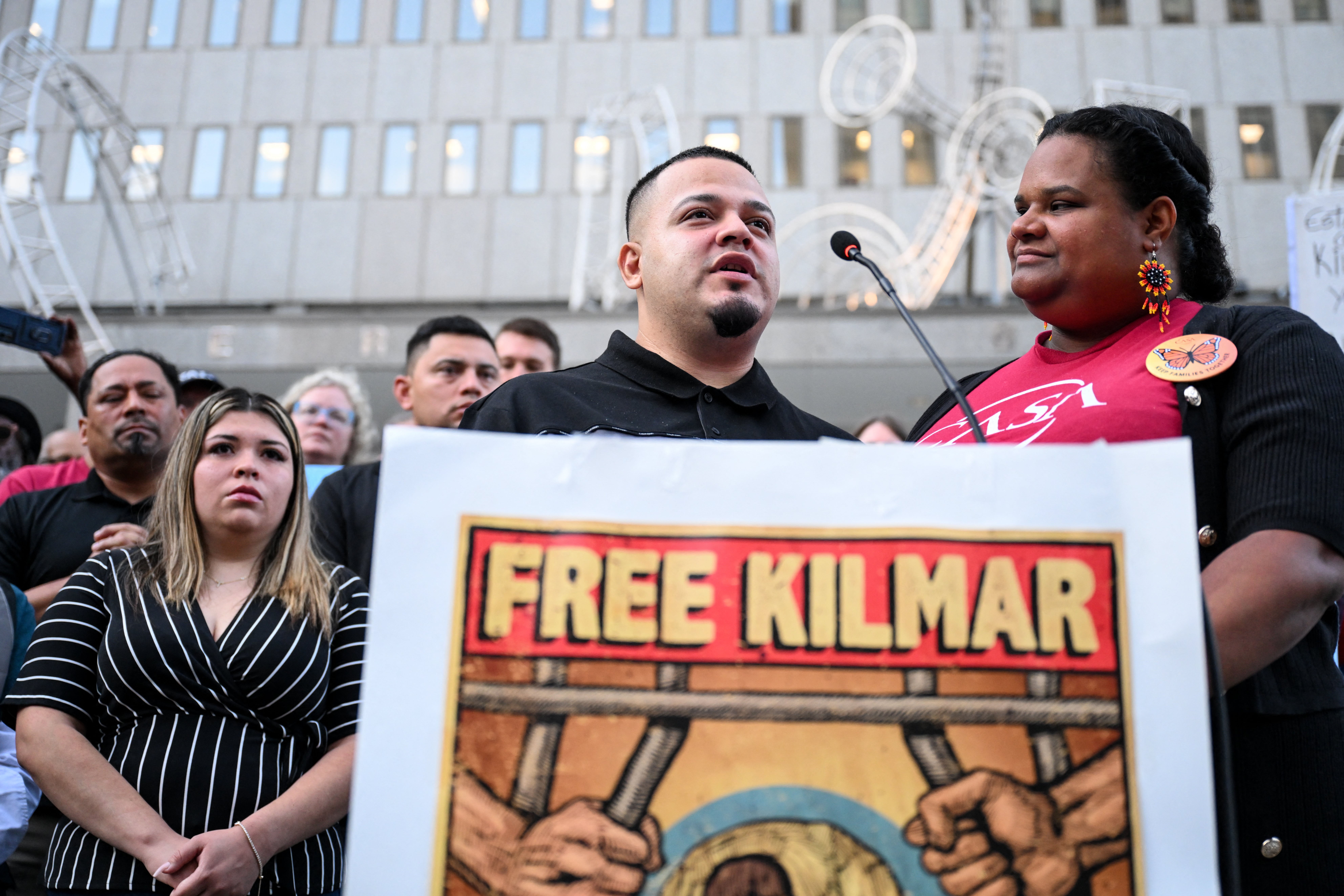 Kilmar Abrego Garcia was arrested on Monday during a check-in with immigration officials