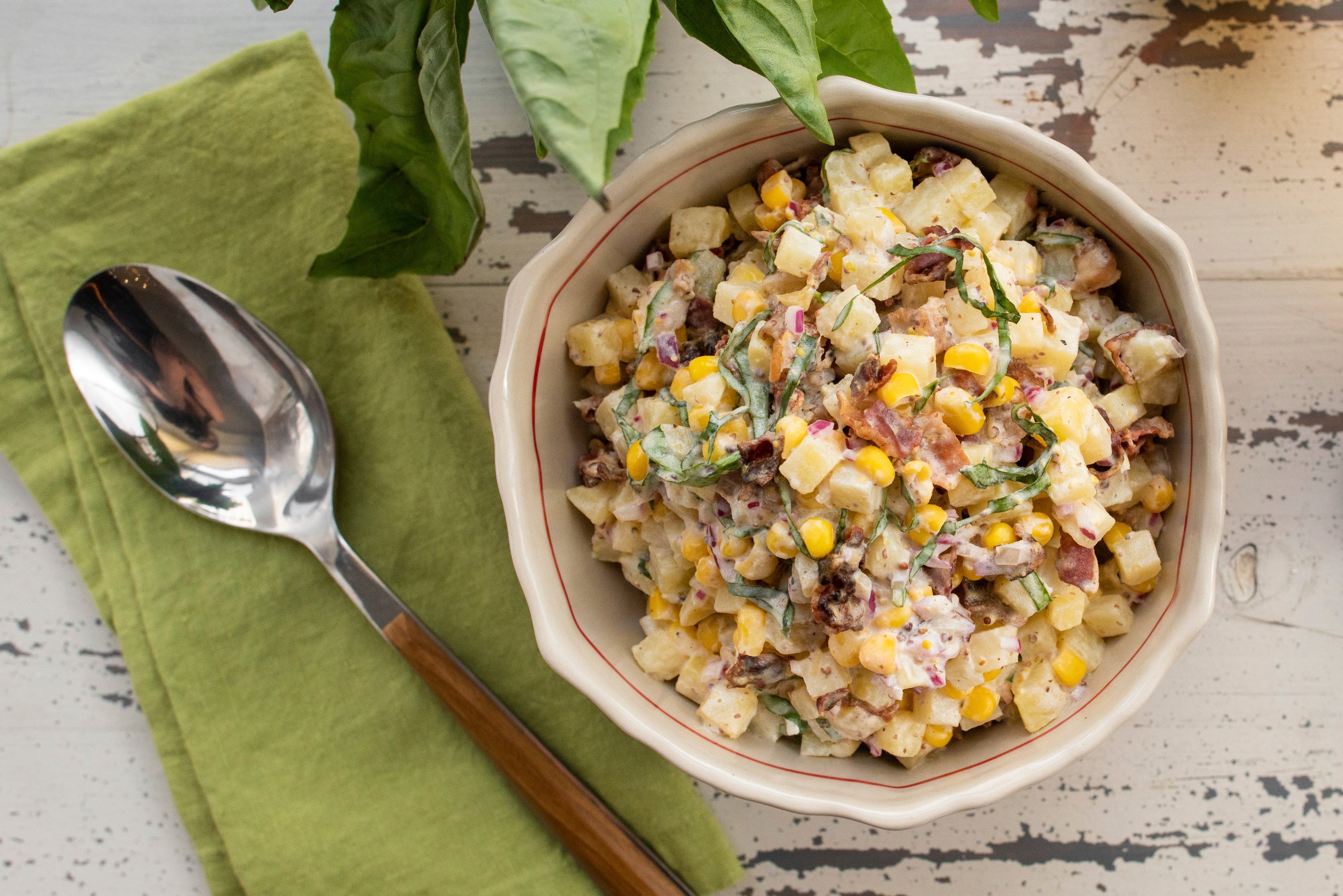 Food-Labor Day Recipe-Corn-Potato Salad