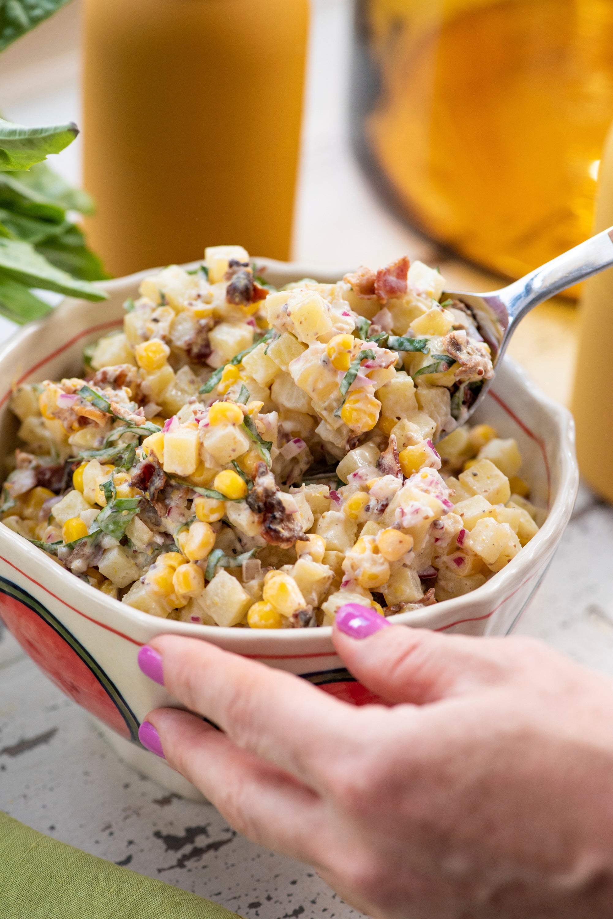 Food-Labor Day Recipe-Corn-Potato Salad