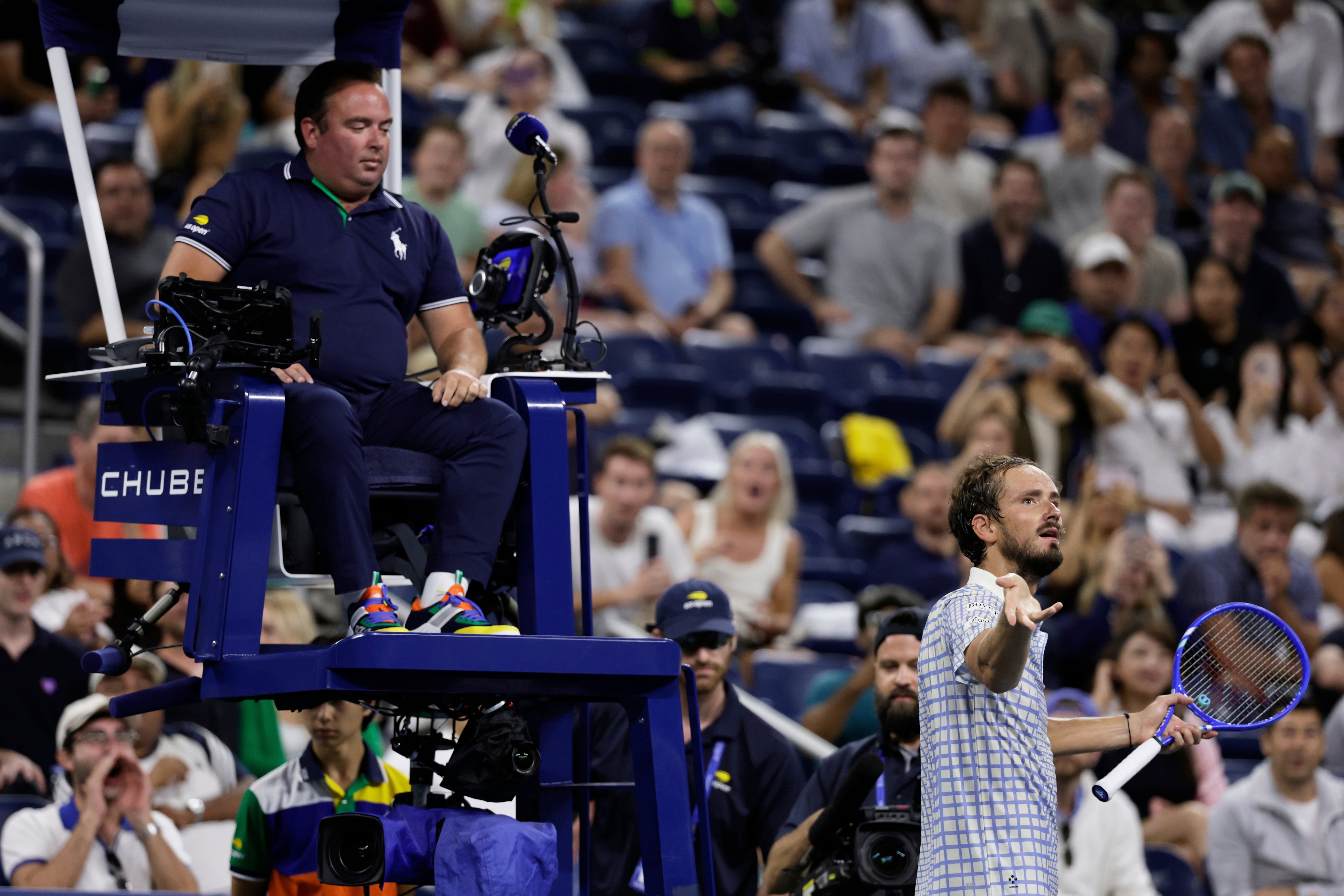 Daniil Medvedev is fined $42,500 for unsportsmanlike conduct and racket abuse for US Open outburst