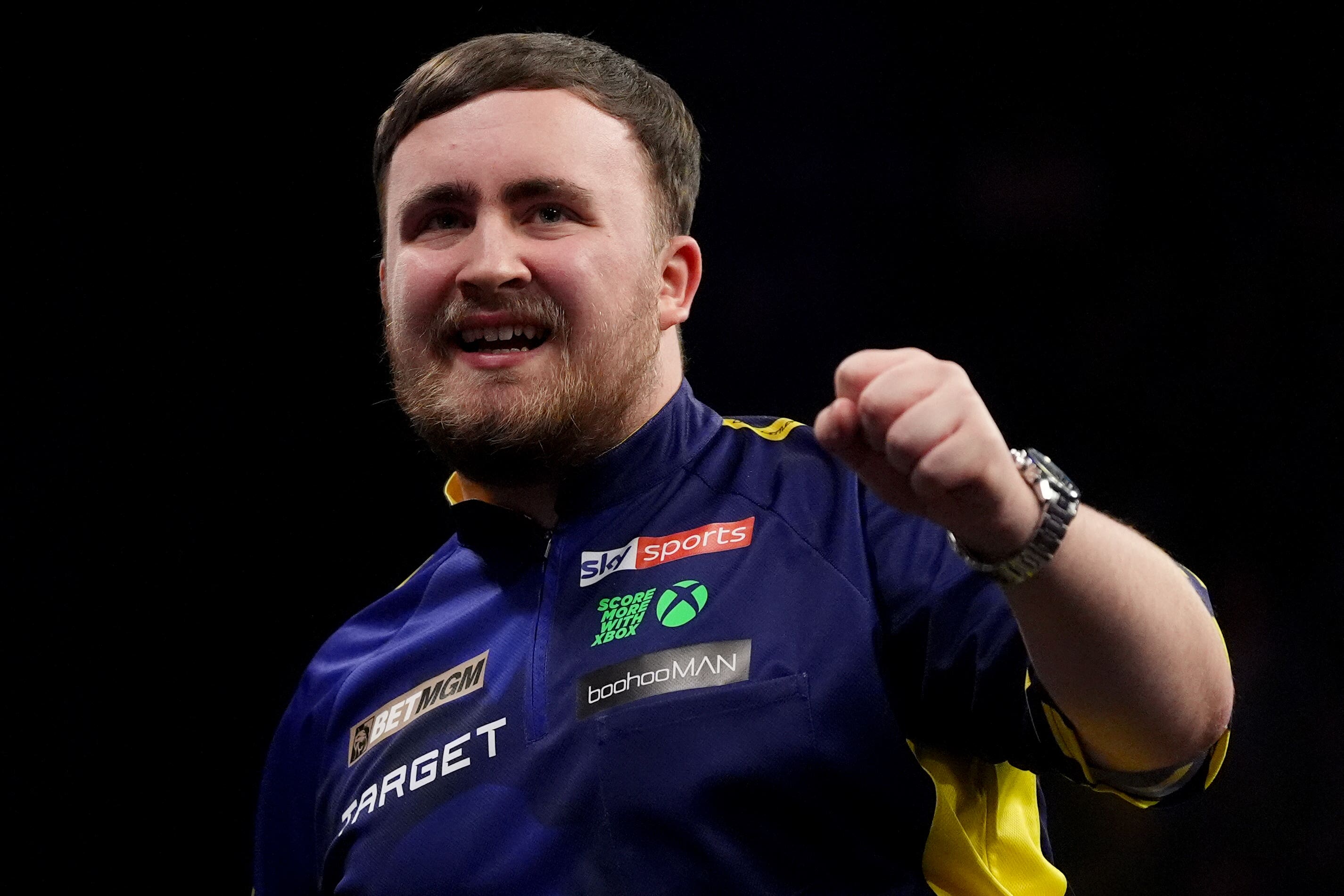 Luke Littler was made to work hard by Beau Greaves in Milton Keynes/PA)