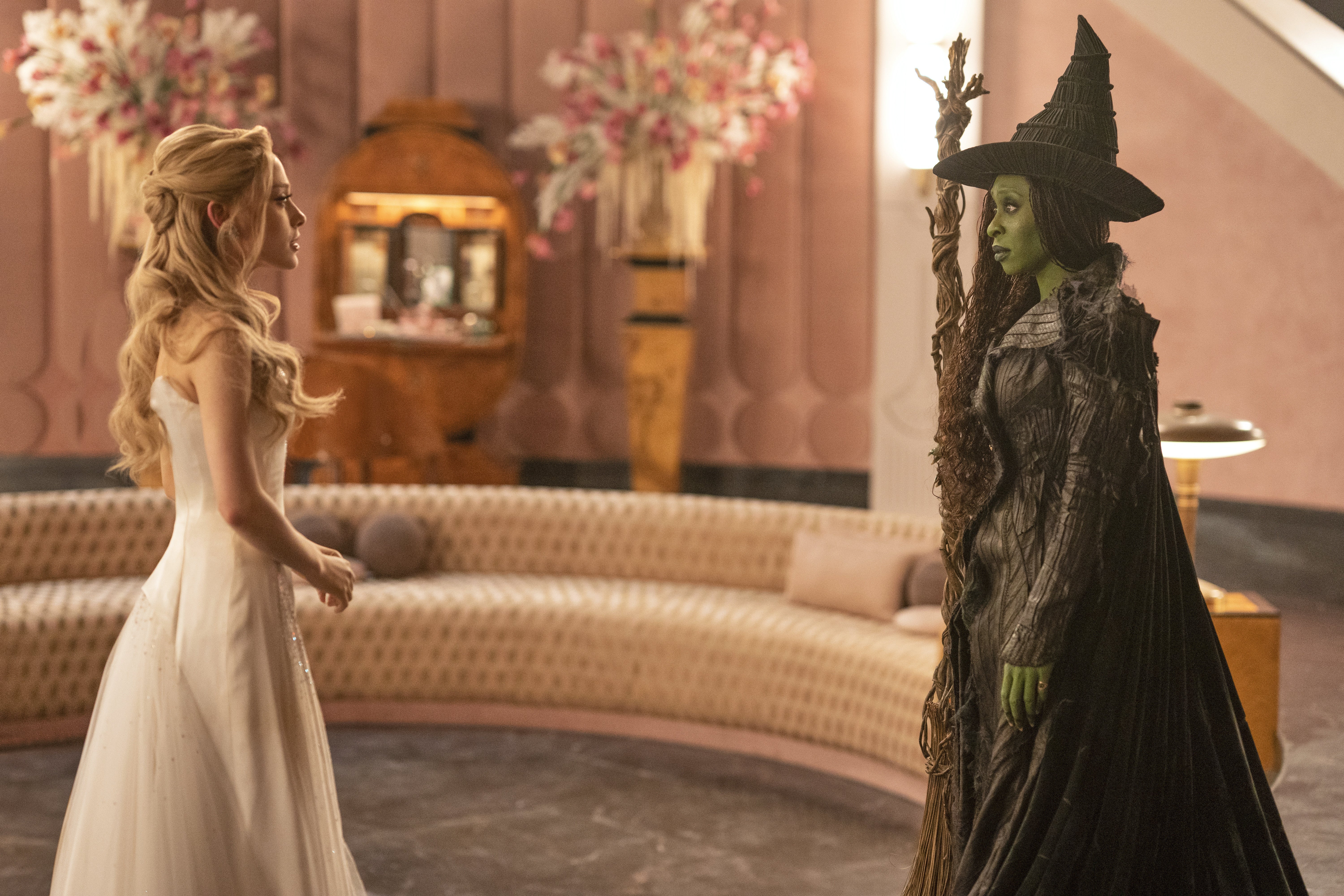 Elphaba and Glinda’s story continues in the second part of the broadway musical’s film adaptation
