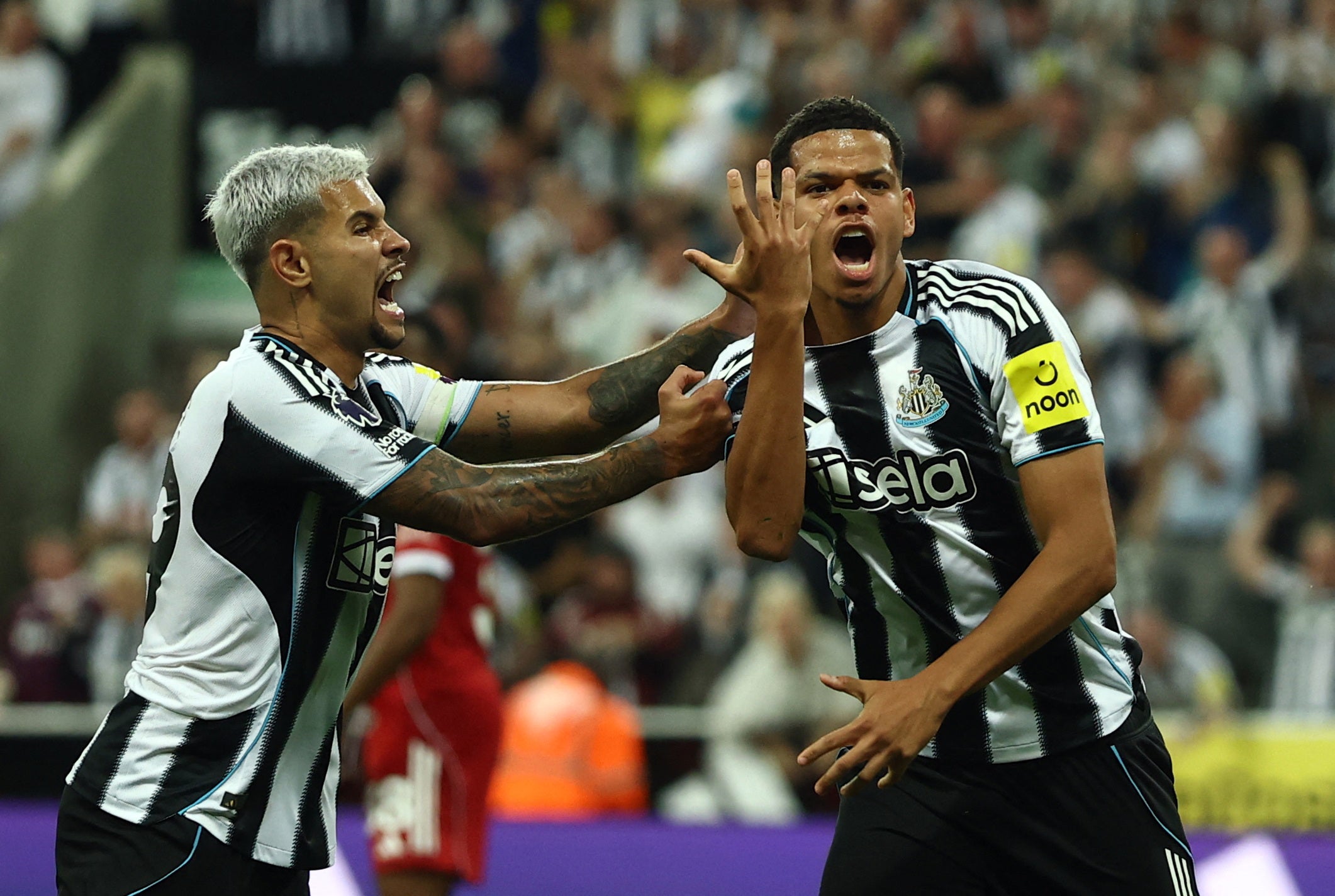 William Osula scored the leveller against Liverpool