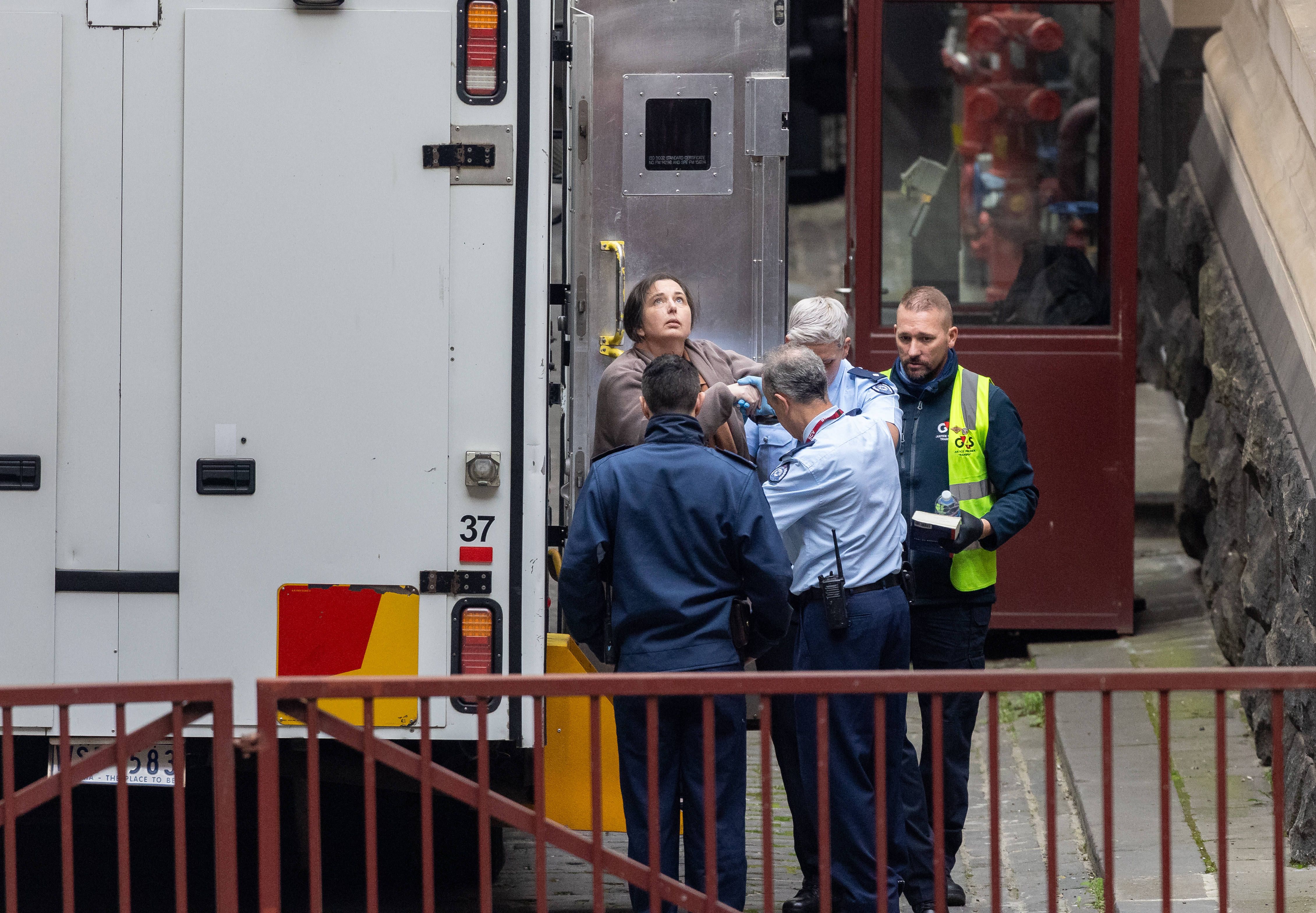 Convicted triple-murderer Erin Patterson arrives at the Supreme Court of Victoria on 25 August 2025 in Melbourne, Australia