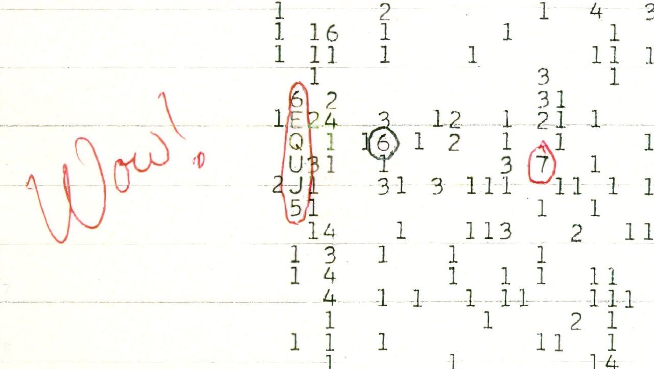 Famous "Wow!" signal