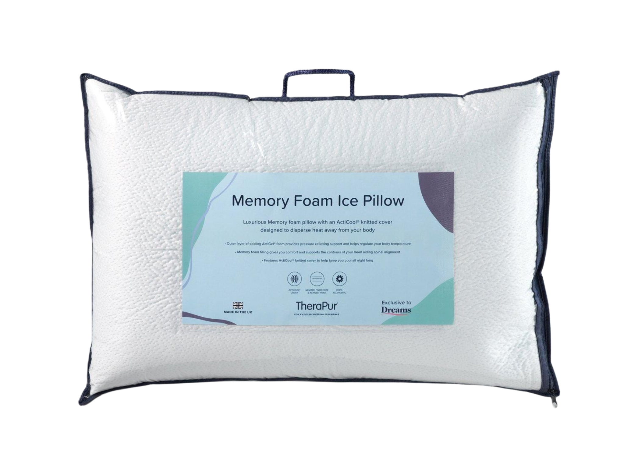 indybest best memory foam pillow review Dreams therapur memory foam ice pillow