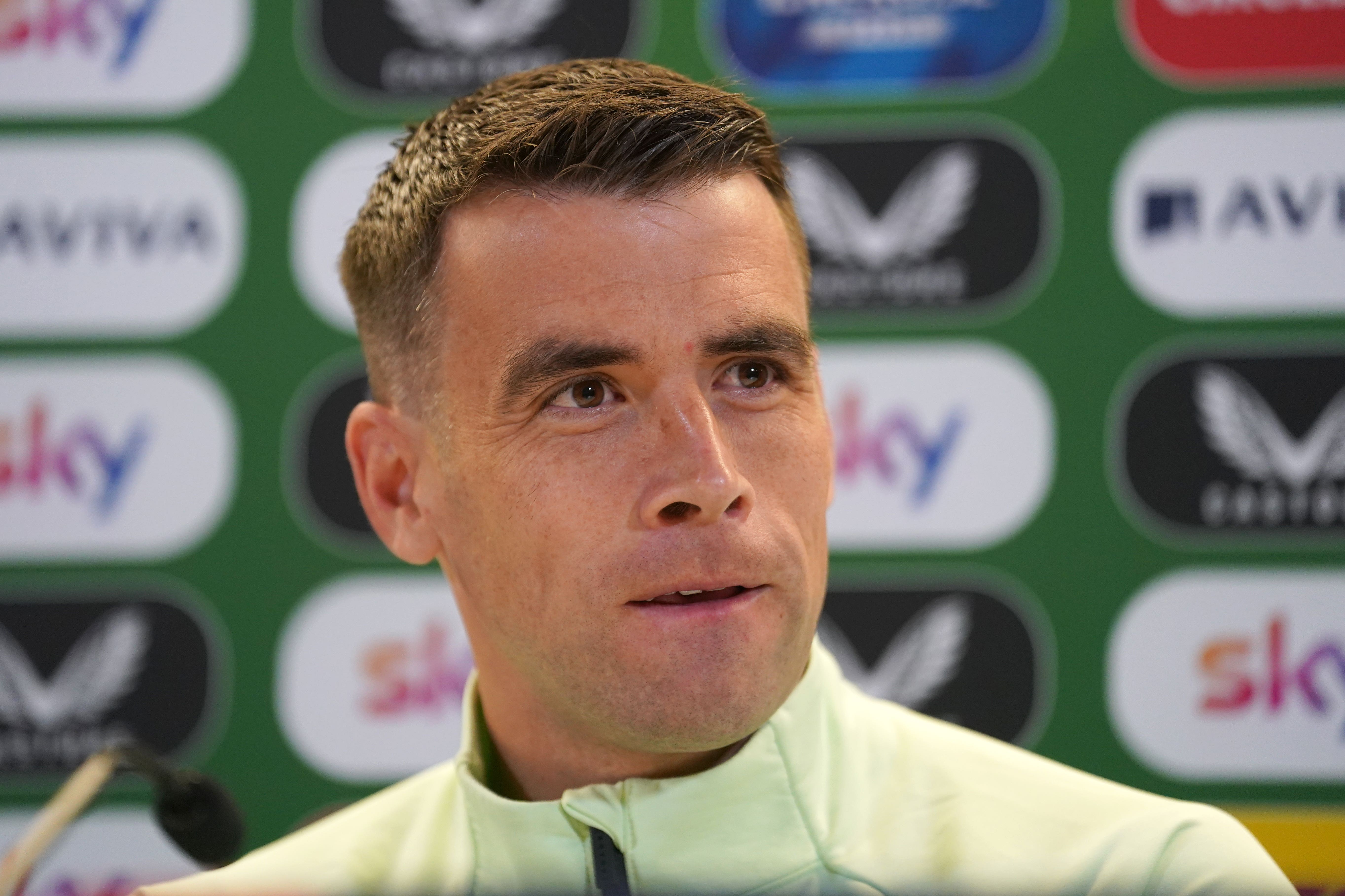 Everton’s Seamus Coleman has not been included in the Republic of Ireland squad for the start of their World Cup qualifying campaign (Brian Lawless/PA)