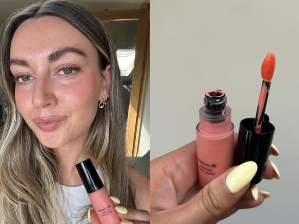 indybest best liquid blush review Armani Beauty luminous silk cheek tint