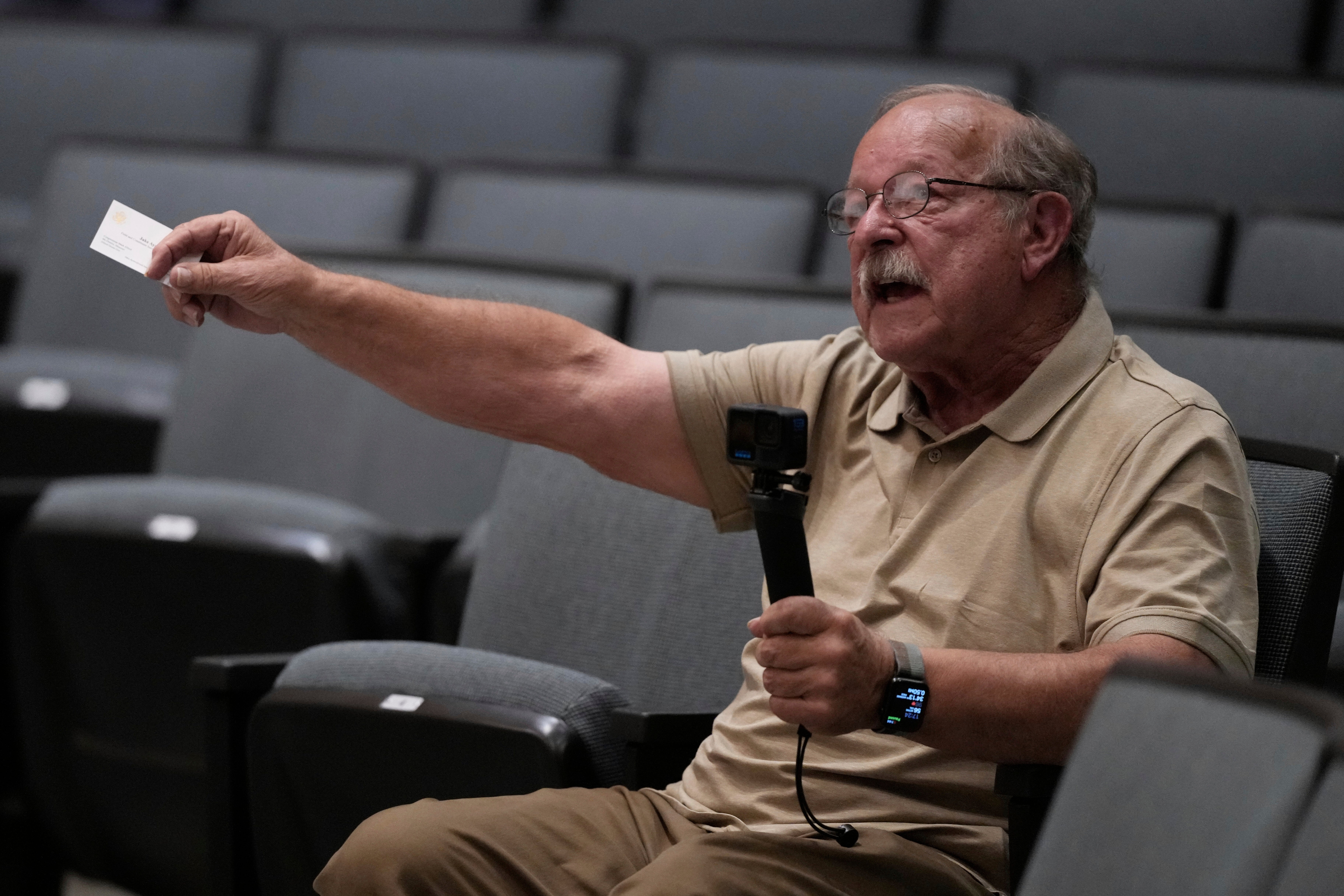 Fred Higginbotham angrily confronted Alford about allowing Trump to implement his agenda without pushback
