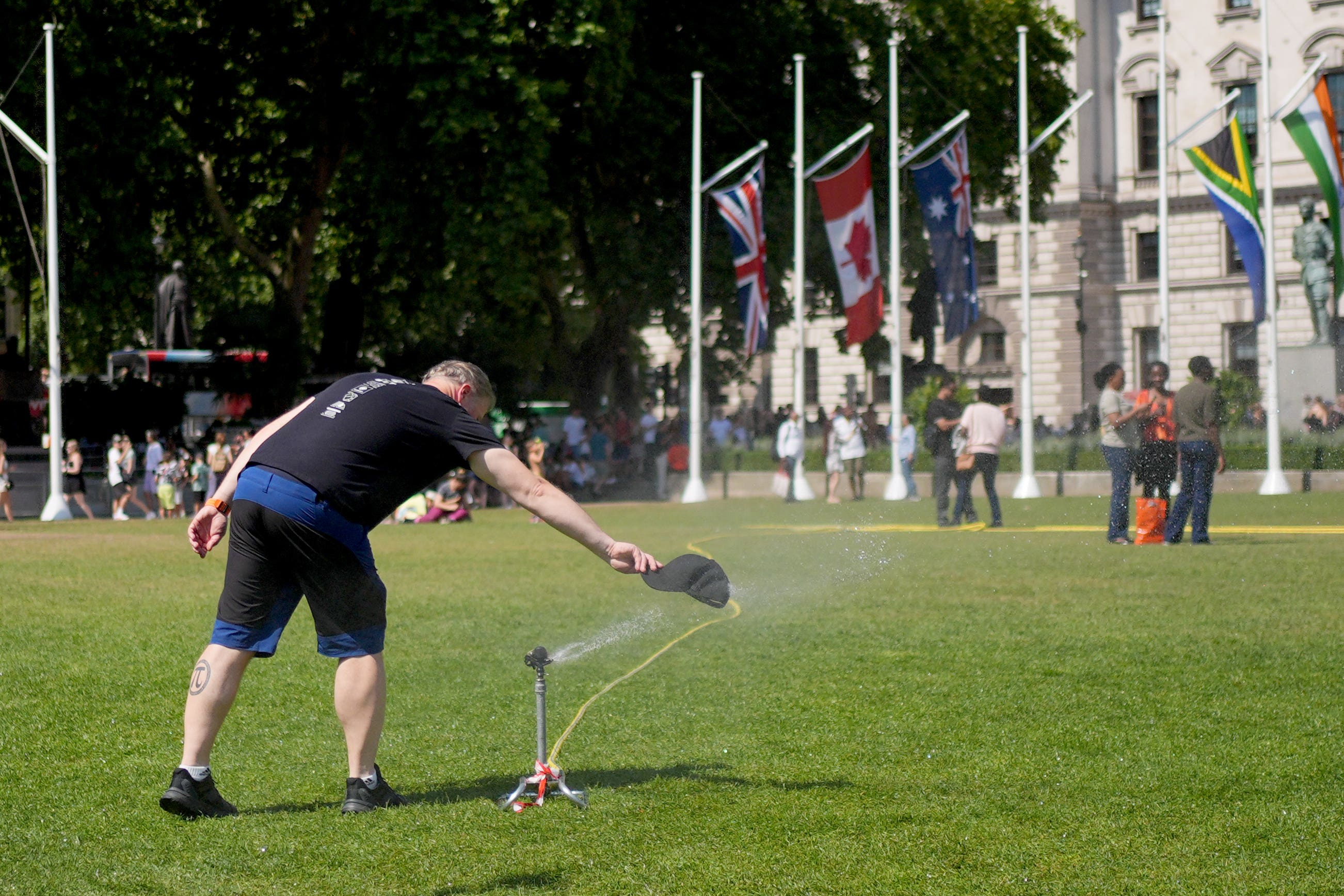 The UK has endured four heatwaves this summer, which have helped keep temperatures above average (Yui Mok/PA)