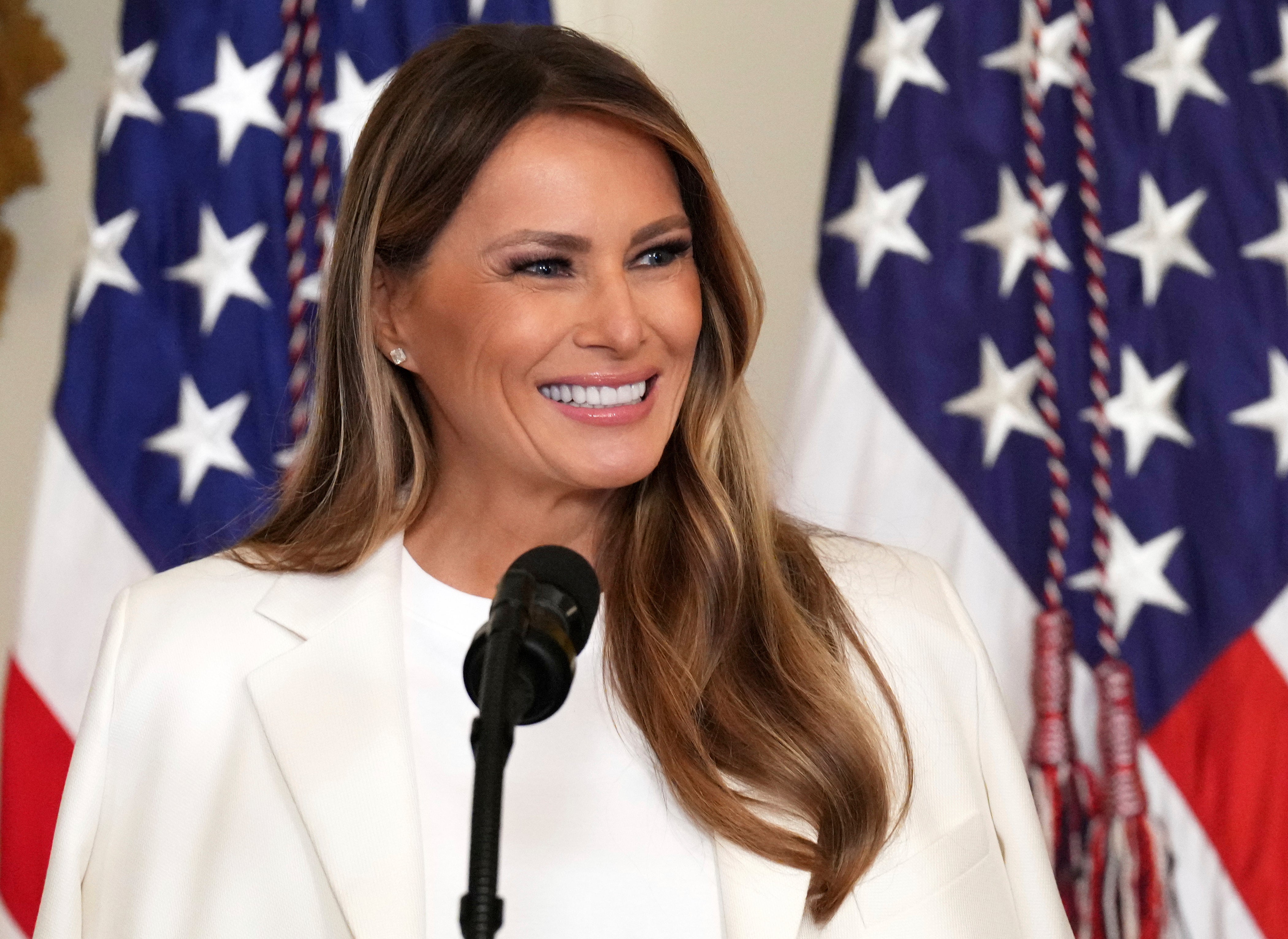 An AI-generated image of Melania Trump on the cover of Vanity Fair made the rounds of MAGA social media this week.