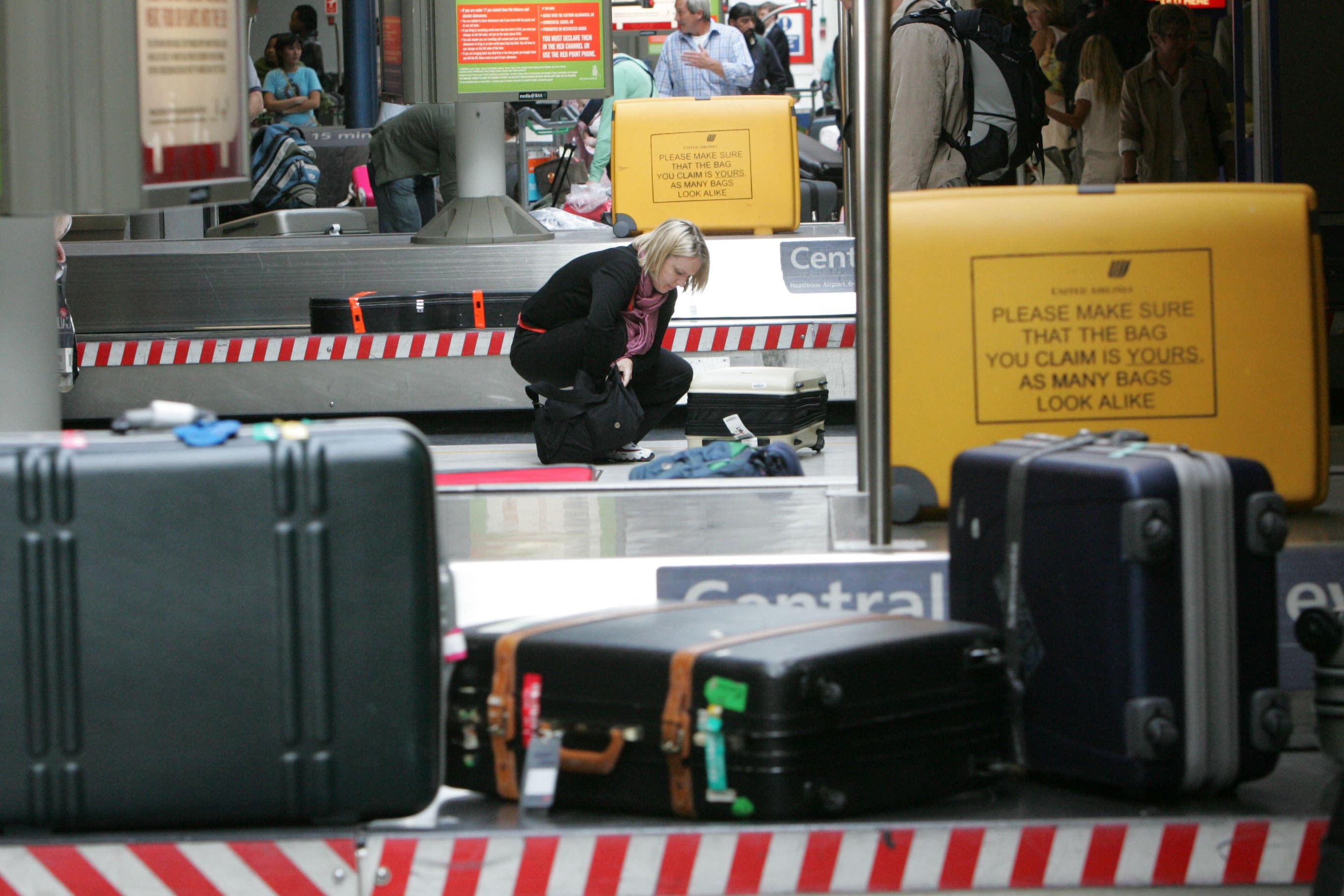 Unite baggage workers had been due to take part in strike action between August 29 and September 2 (Tim Ockenden/PA)