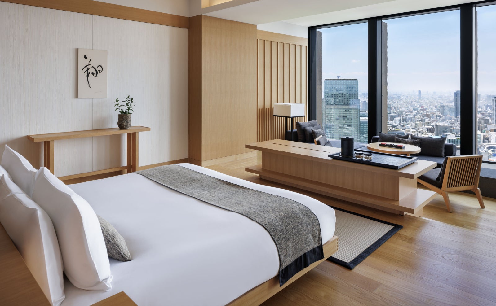'All Aman properties are top-tier approved,' said Olivia. Above is Aman Tokyo