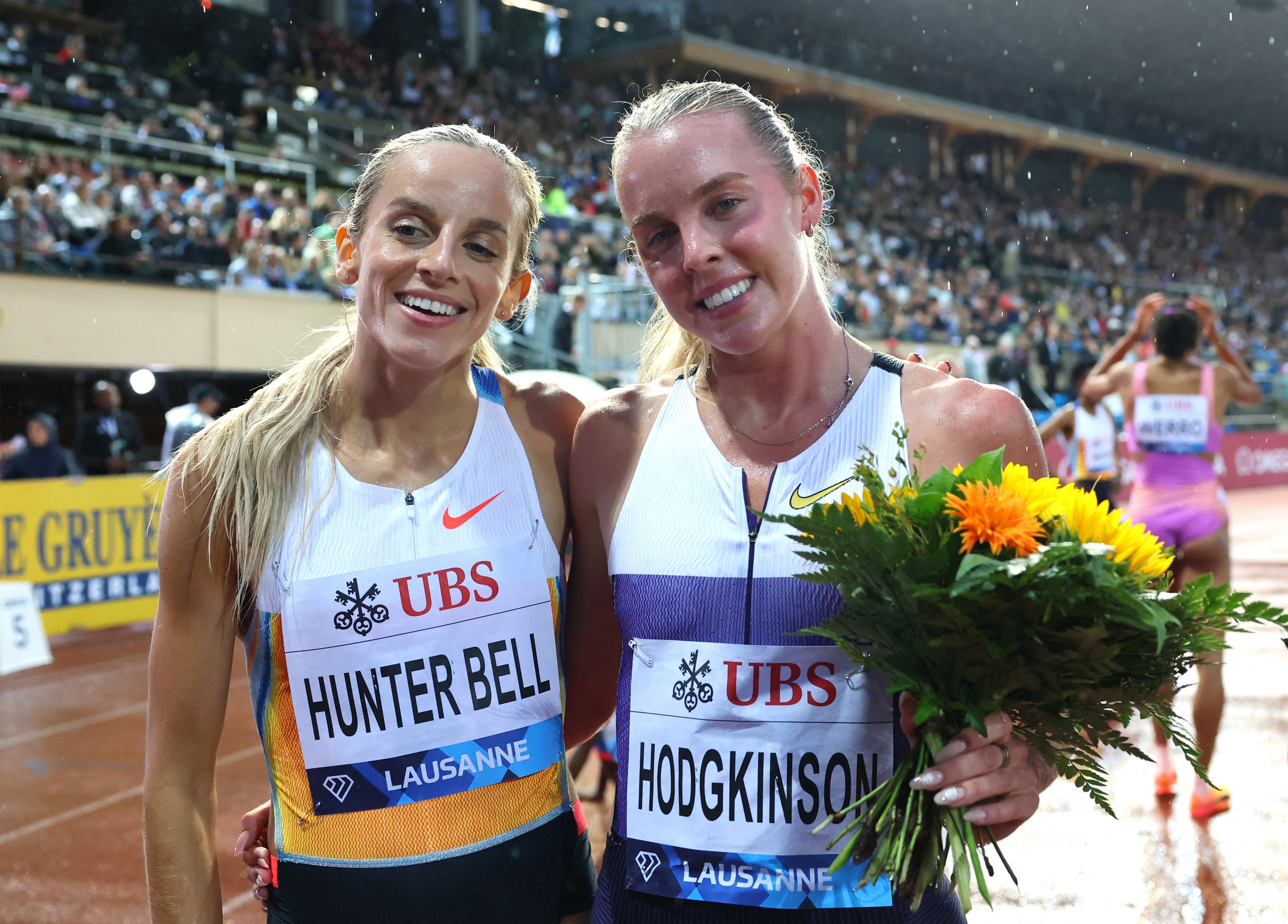Georgia Hunter Bell and Keely Hodgkinson will compete in the 800m at the World Championships in Tokyo