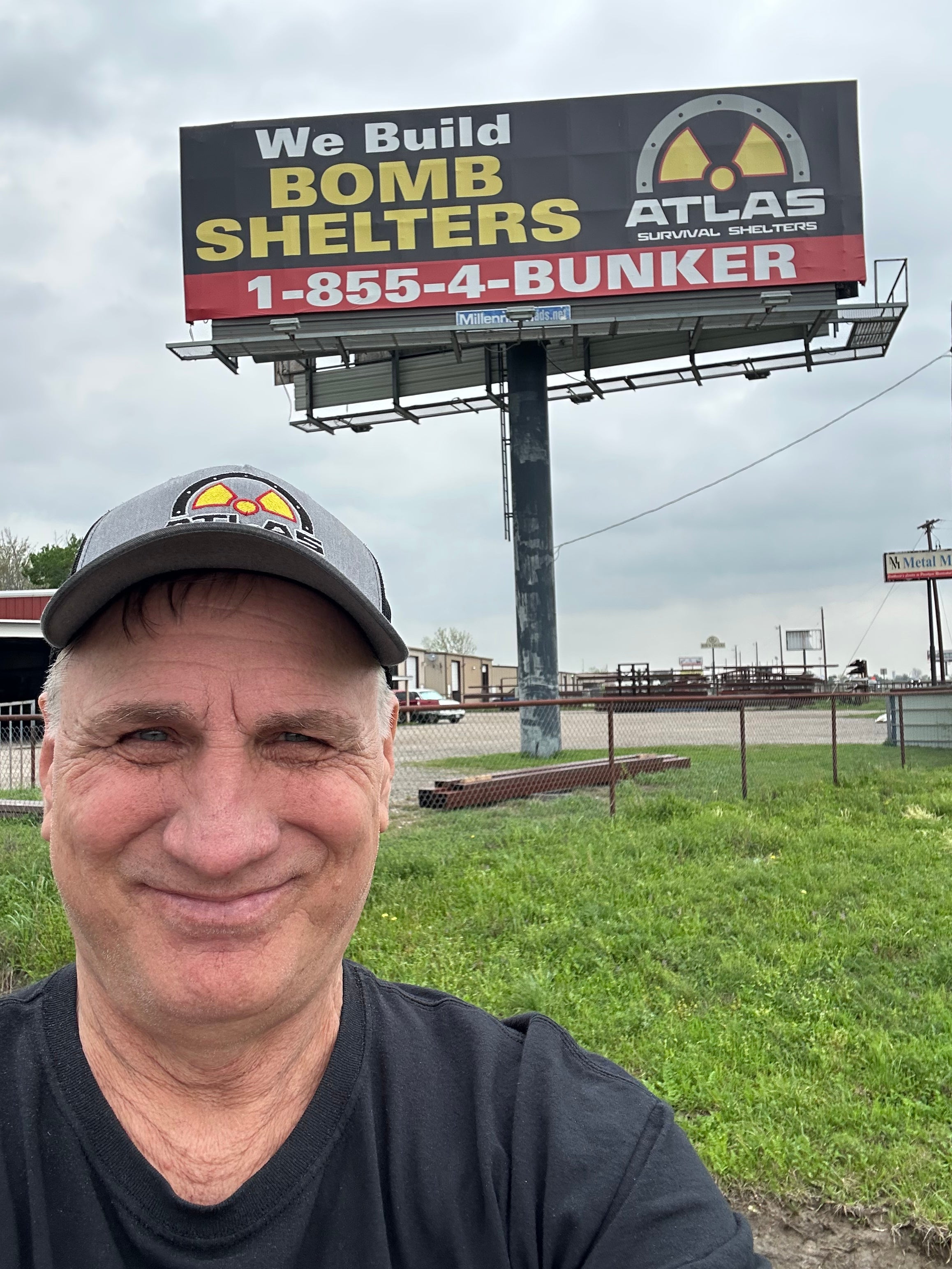 Ron Hubbard says that in Texas, his billboards are everywhere — and are even more numerous than those of the state's most popular gas station brand.