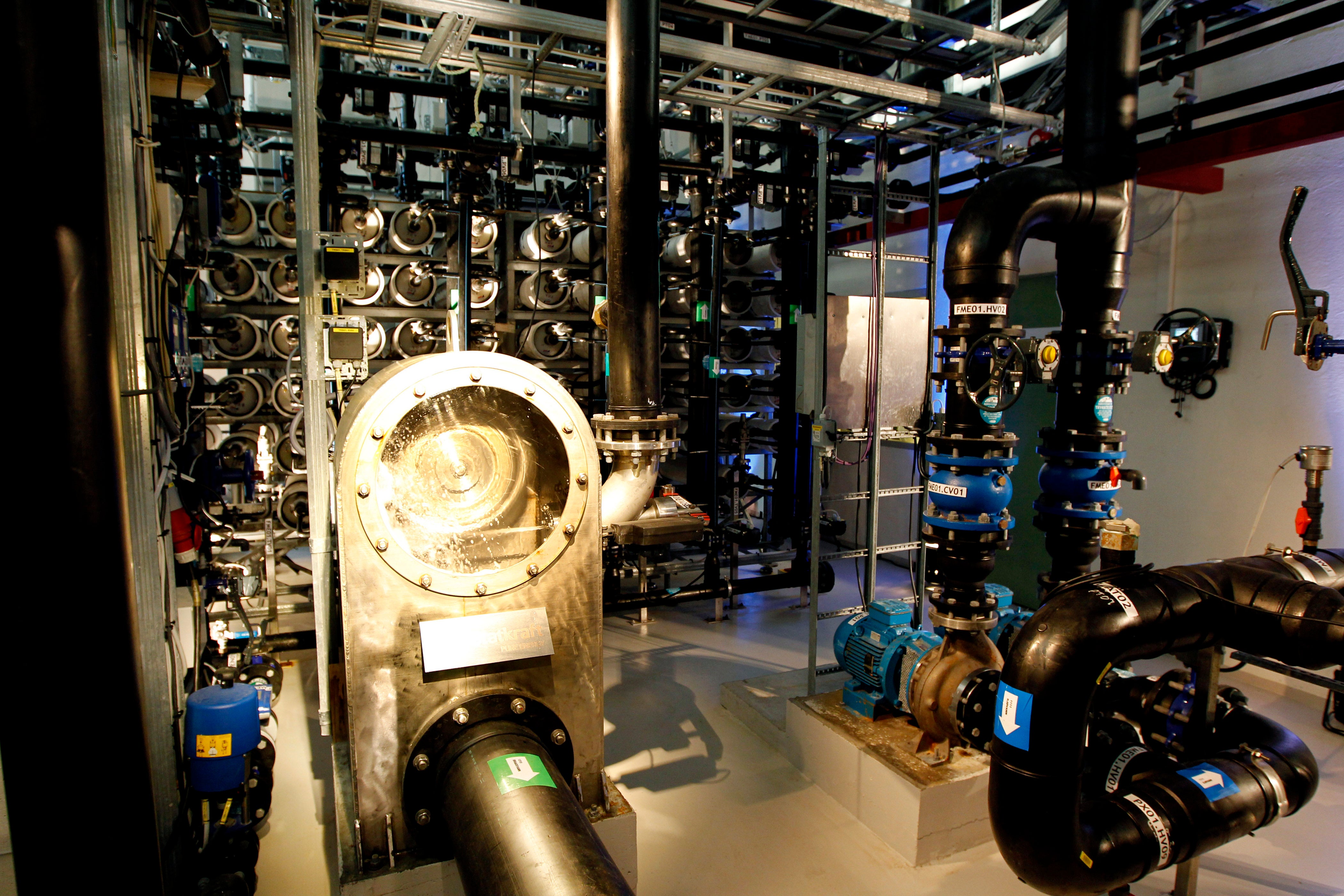 File: World’s first osmotic power plant in Tofte, south of Oslo