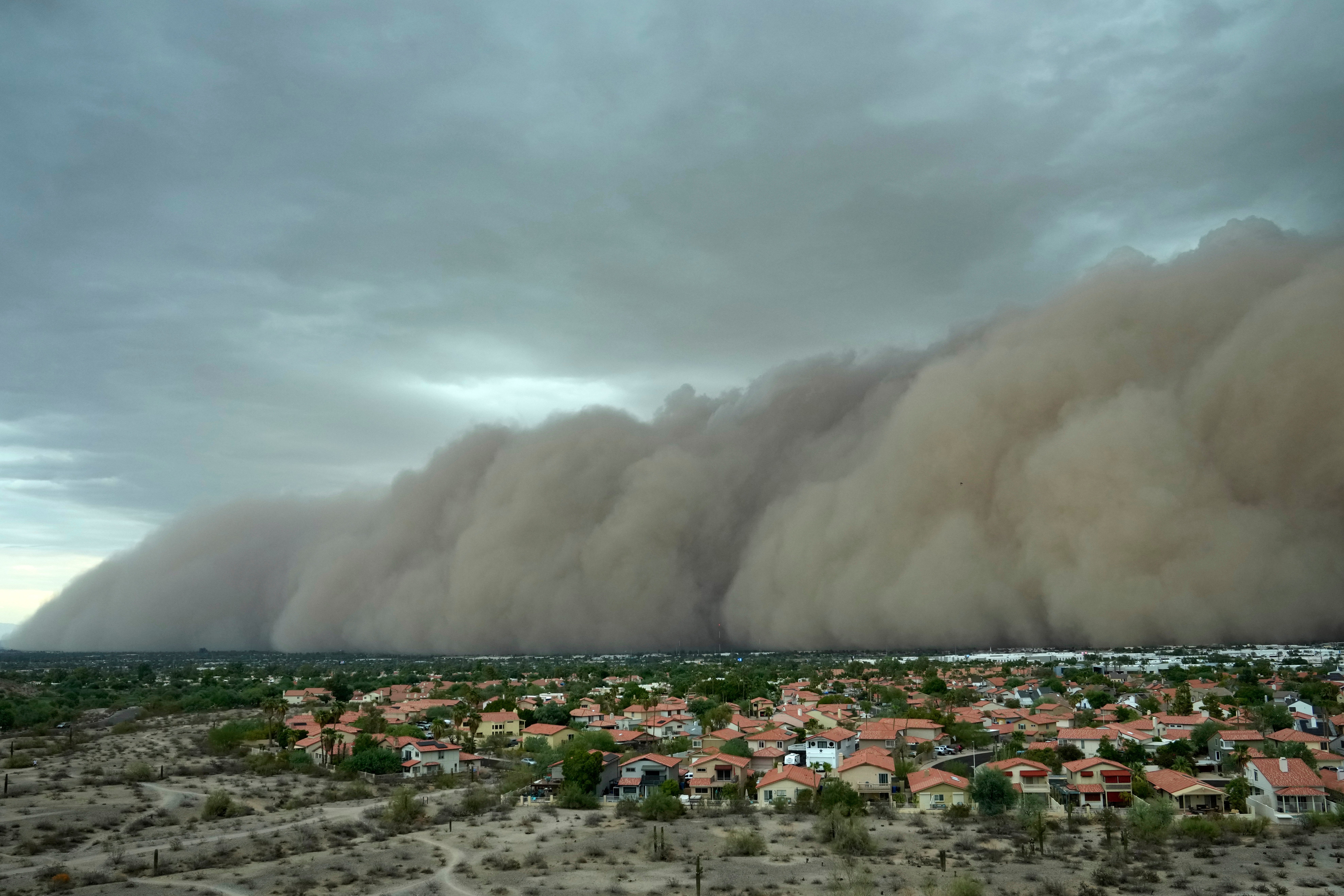 The dust storms are known as haboobs