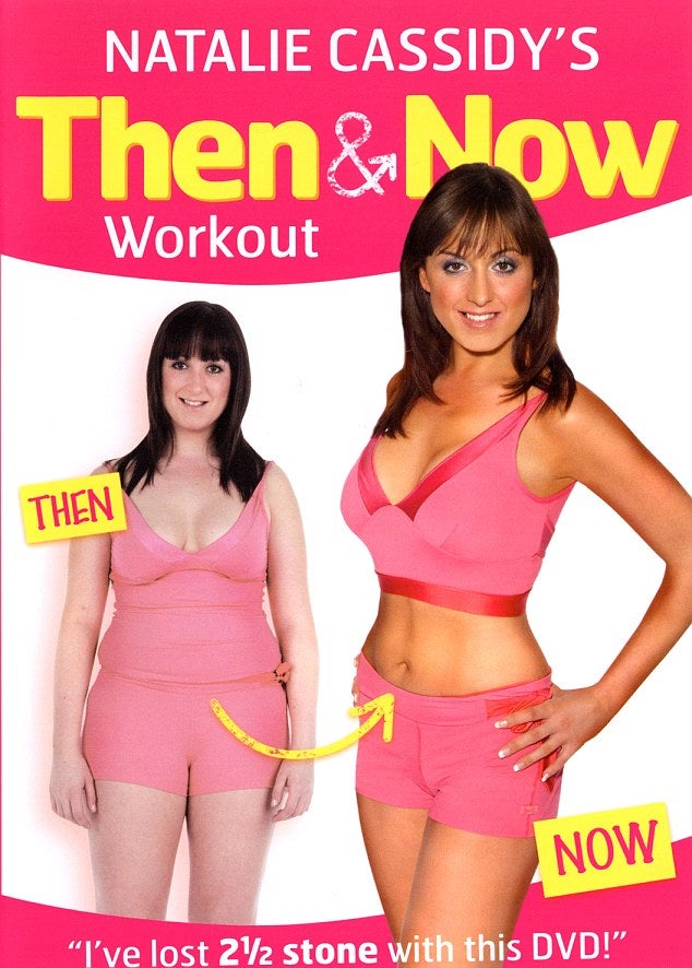 Natalie Cassidy was the face of the workout DVD ‘Then & Now’