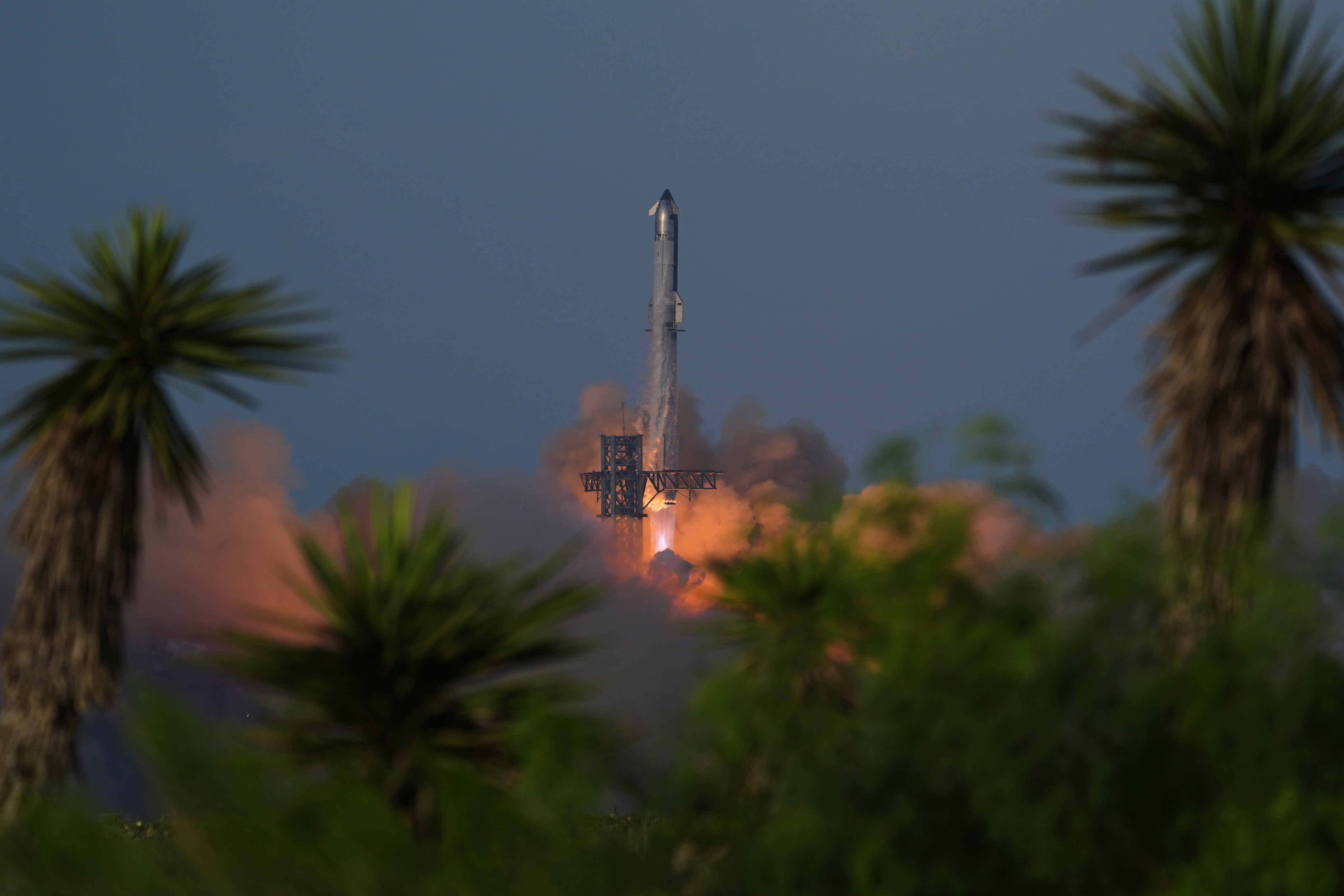 APTOPIX SpaceX Starship Launch