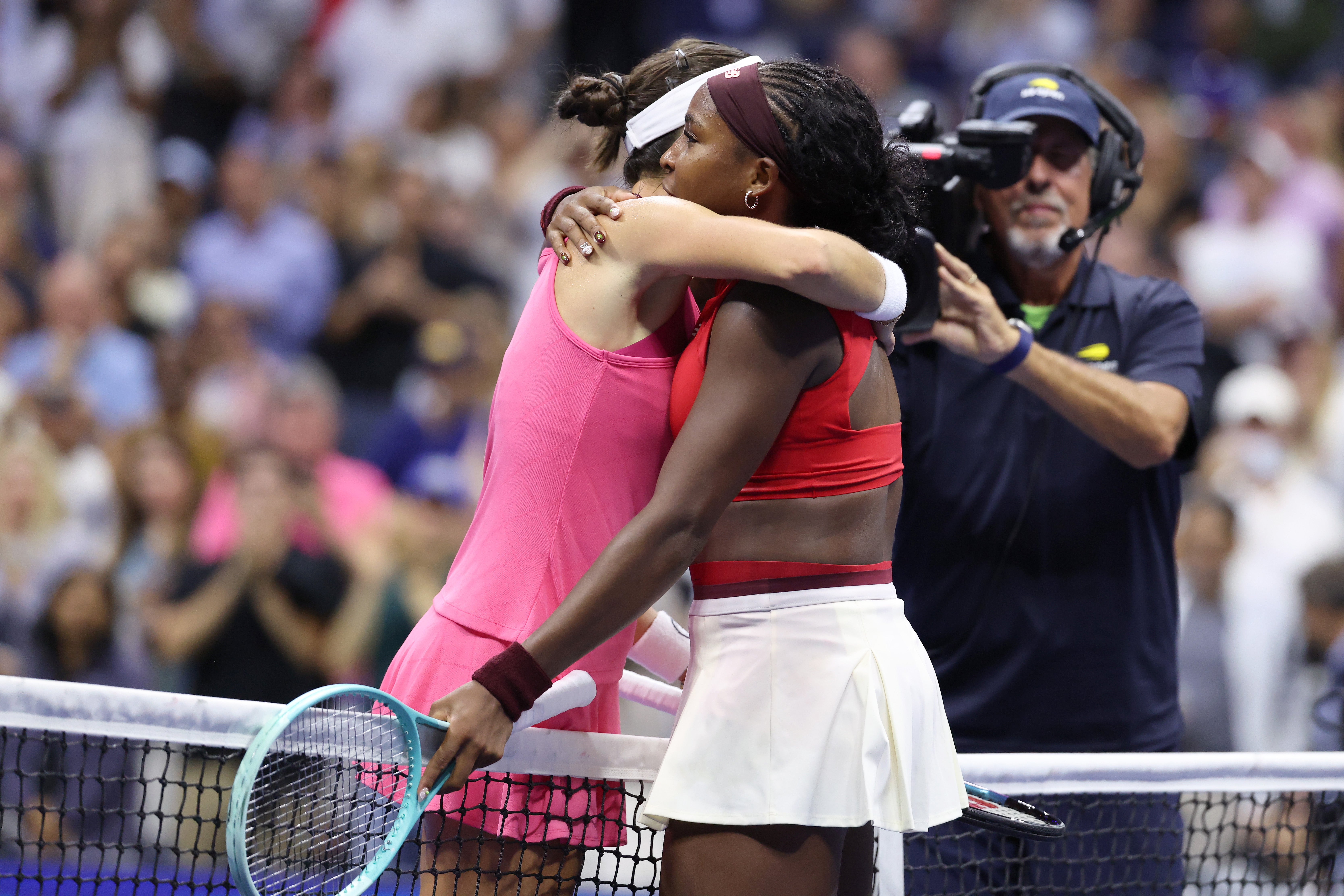 Gauff after victory over Ajla Tomljanovic