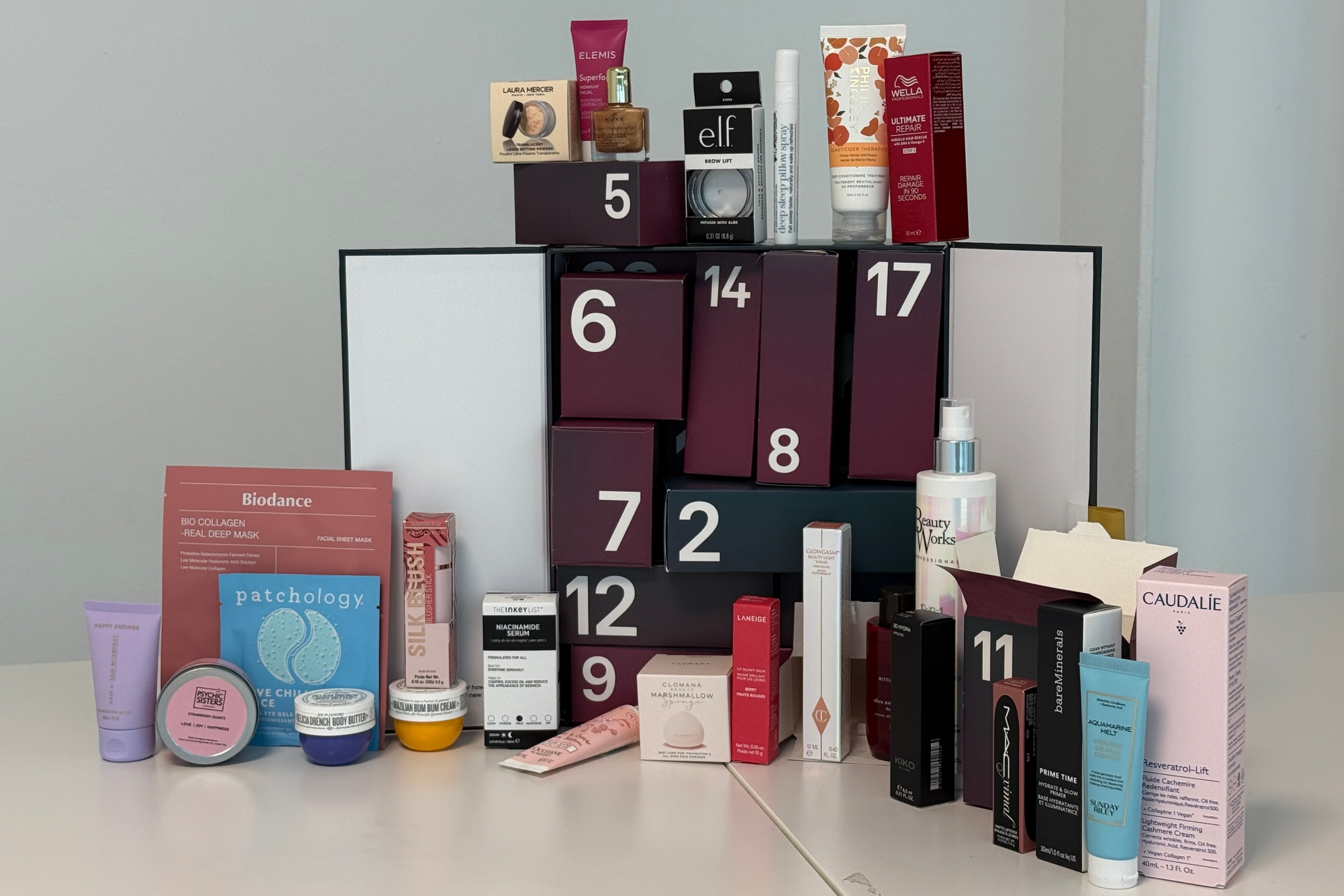 asos face + body beauty advent calendar 2025 review indybest