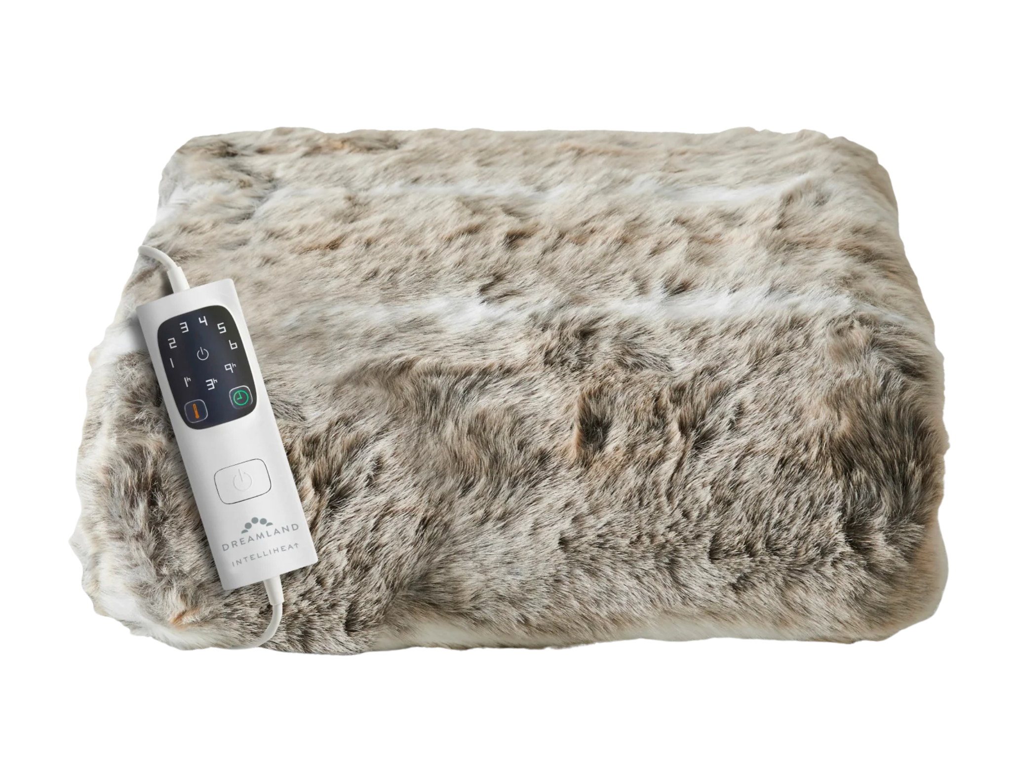 indybest best electric blanket review Dreamland hygge days luxury faux fur warming throw.