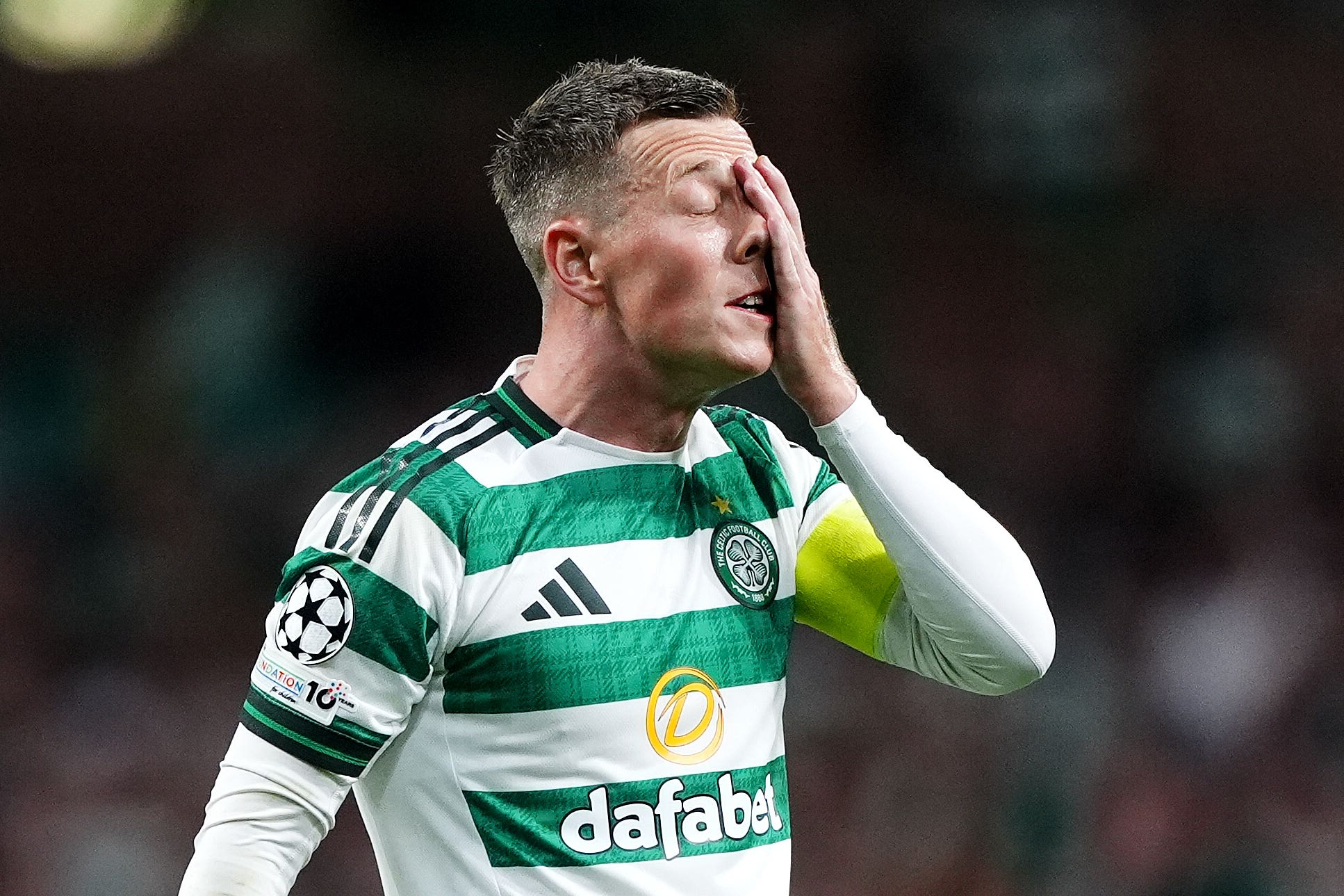 Celtic captain Callum McGregor admits the current squad needs new recruits (Andrew Milligan/PA).