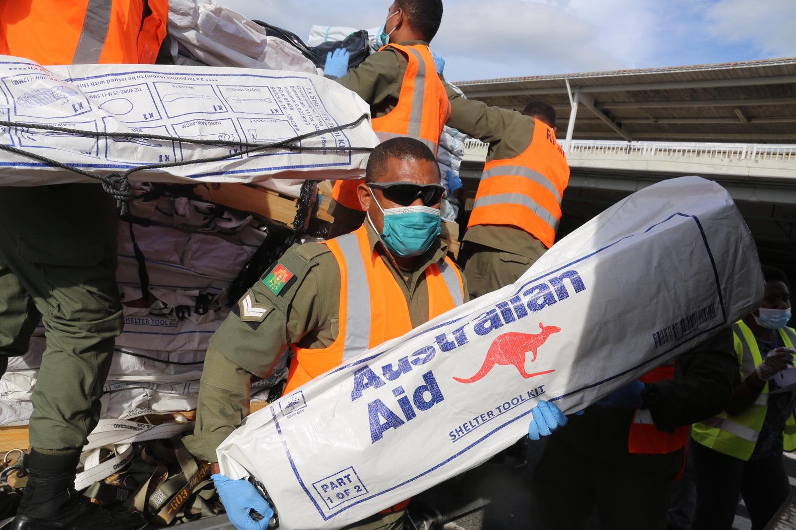 Australia gives 0.19 per cent of its national income as aid