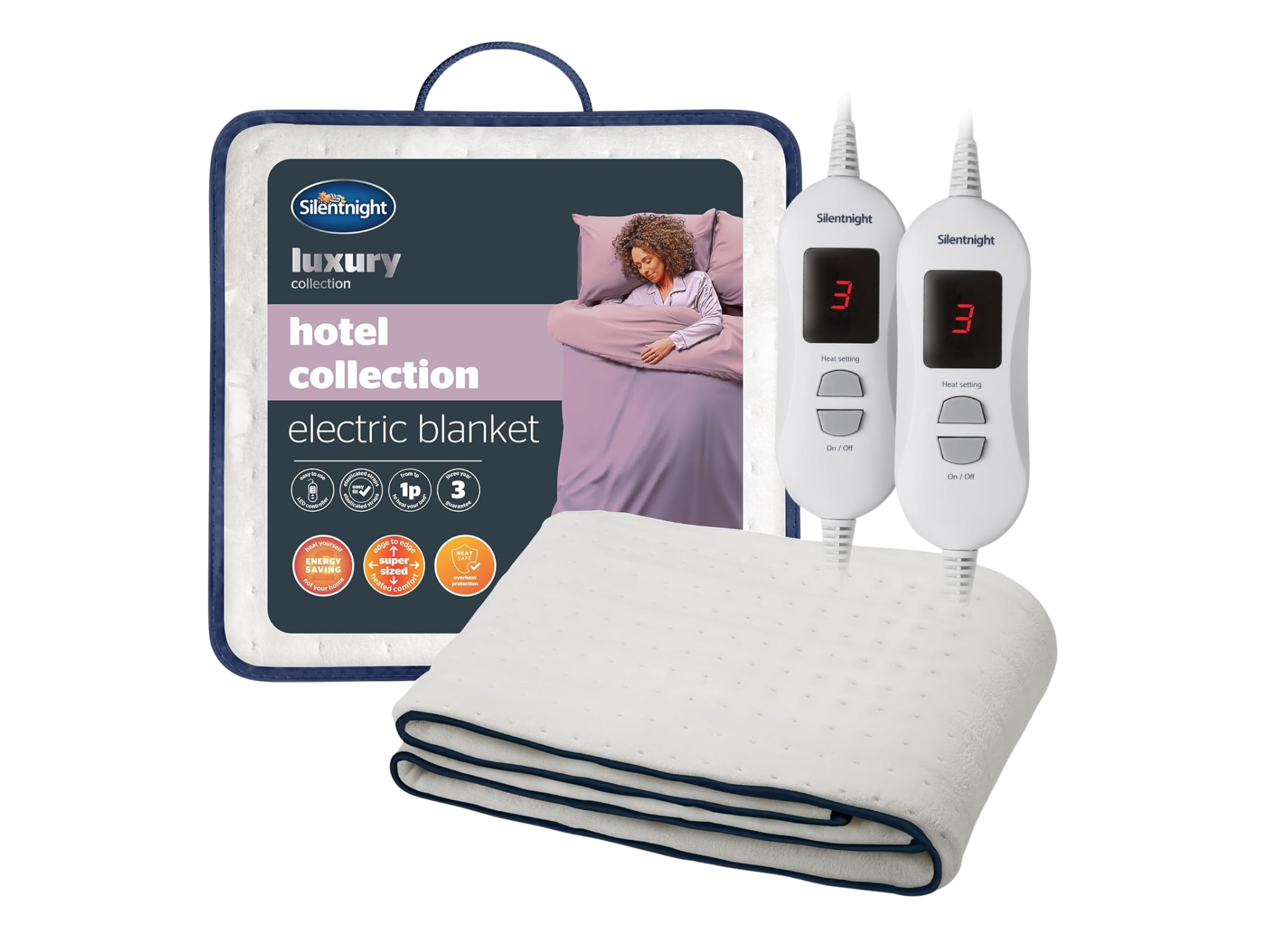 indybest best electric blankets review Silentnight hotel collection double electric blanket