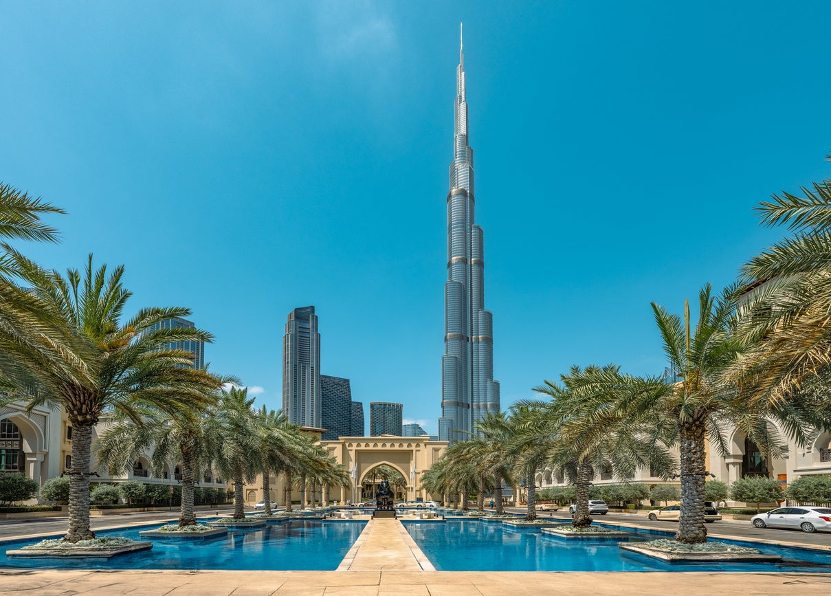 Dubai’s Burj Khalifa is the highest building in the world