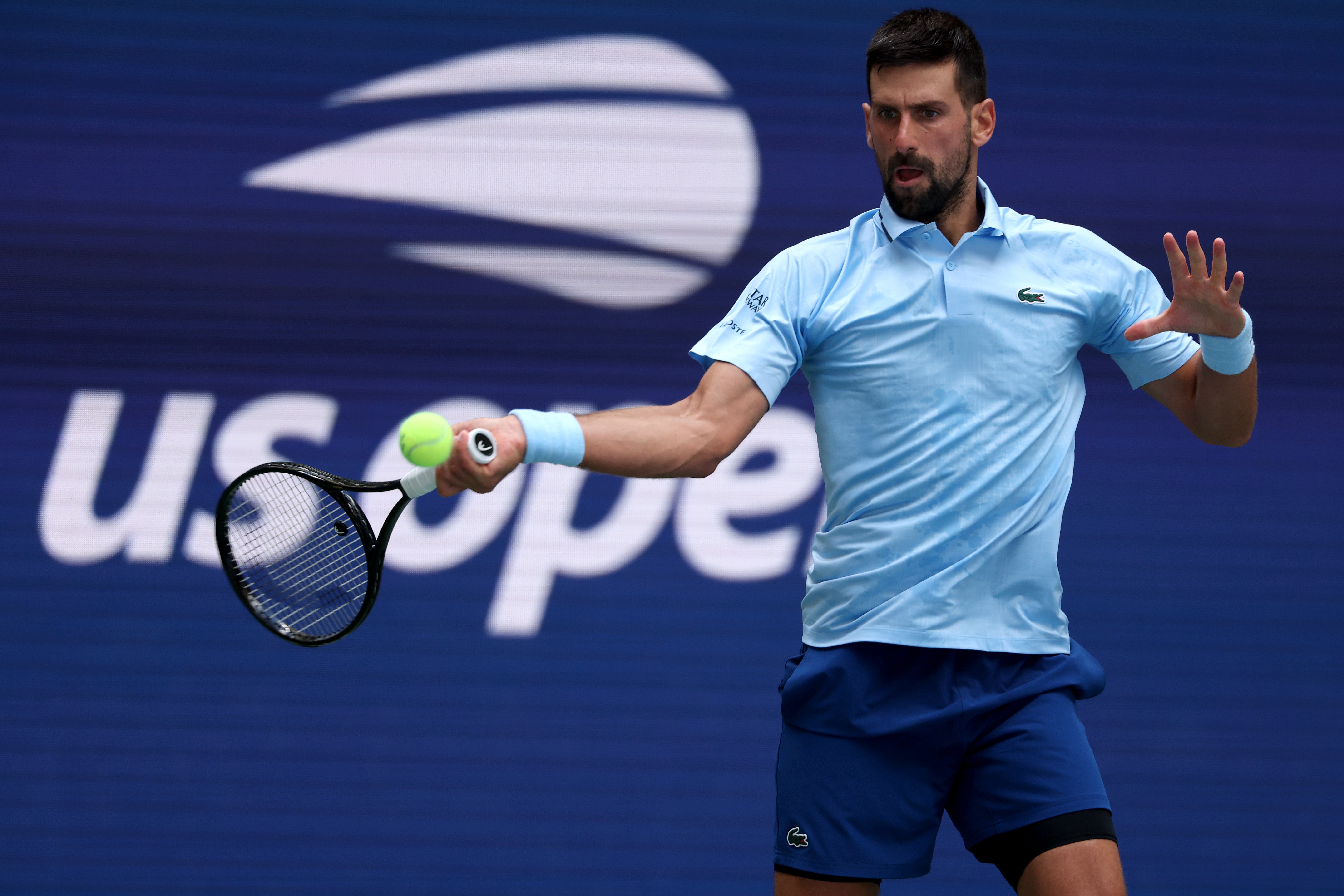 Novak Djokovic byl pod jeho nejlepším v New Yorku