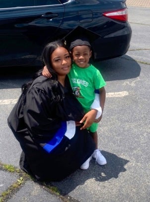 While the family, including Smith’s 7-year-old son Chase, struggles with the loss of Smith, her baby, Chance, is still fighting for his life