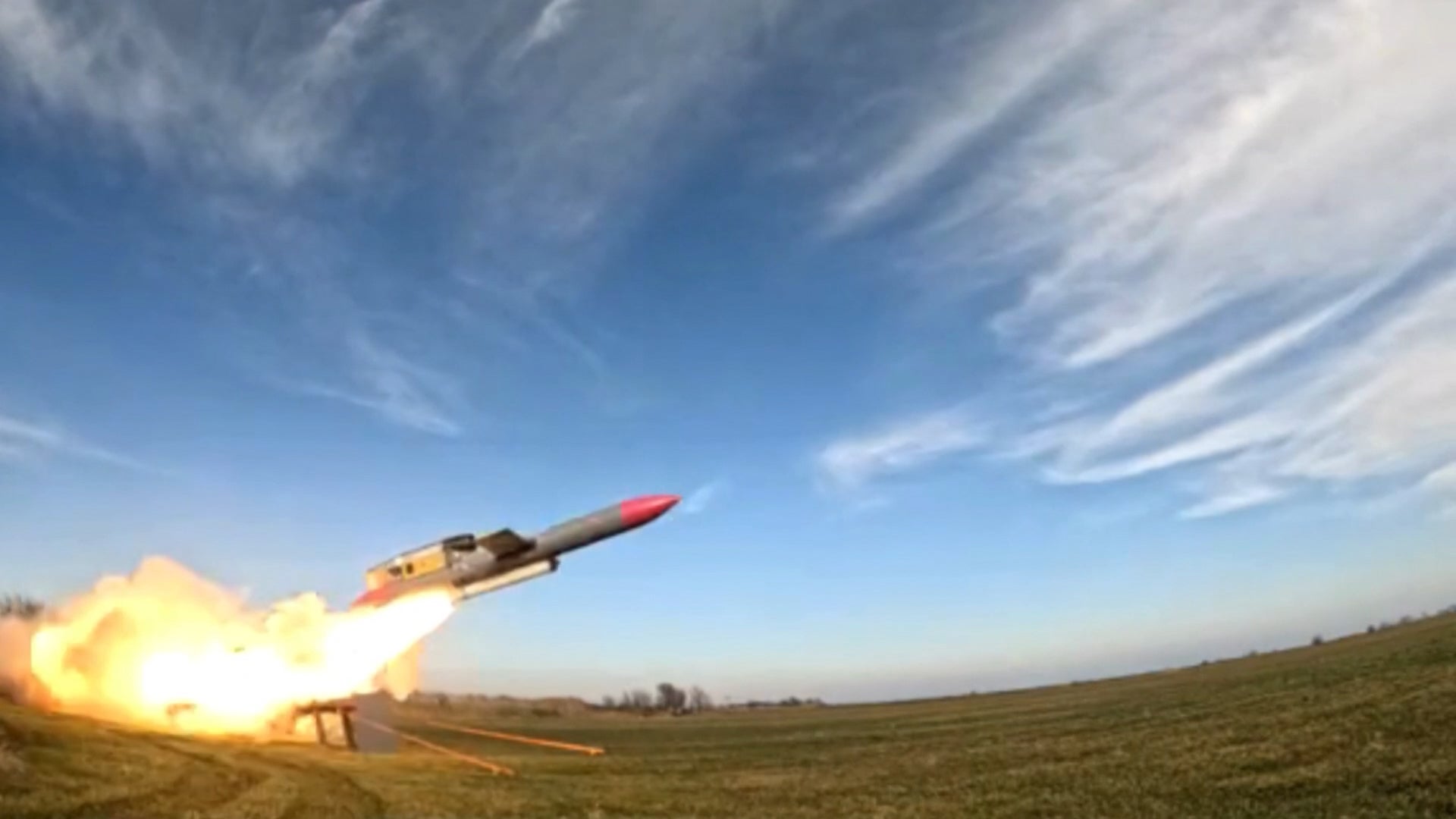 Launch of a long-range ‘Flamingo’ missile, which Kyiv can use without any restrictions