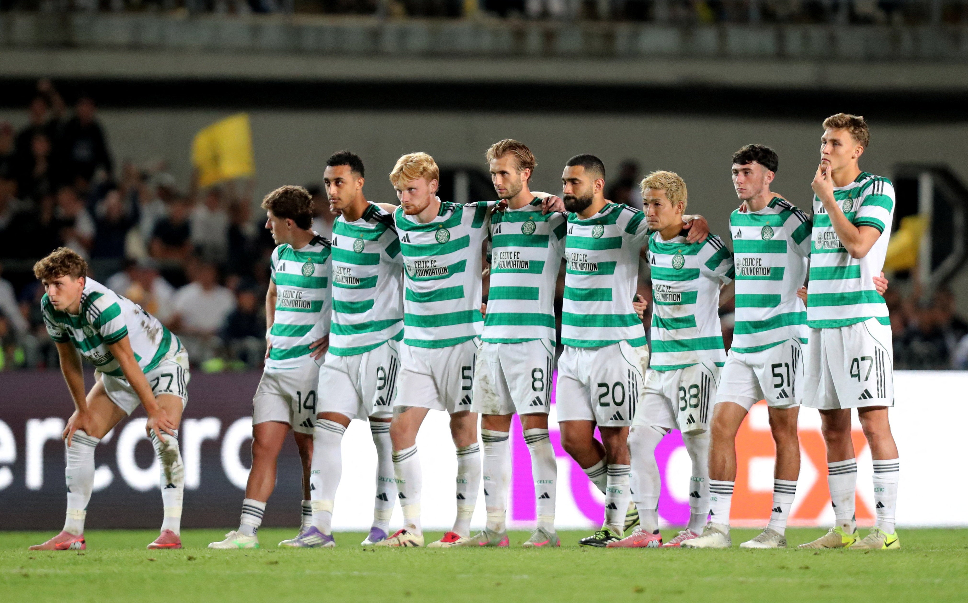 Celtic were stunned in the Champions League play-offs