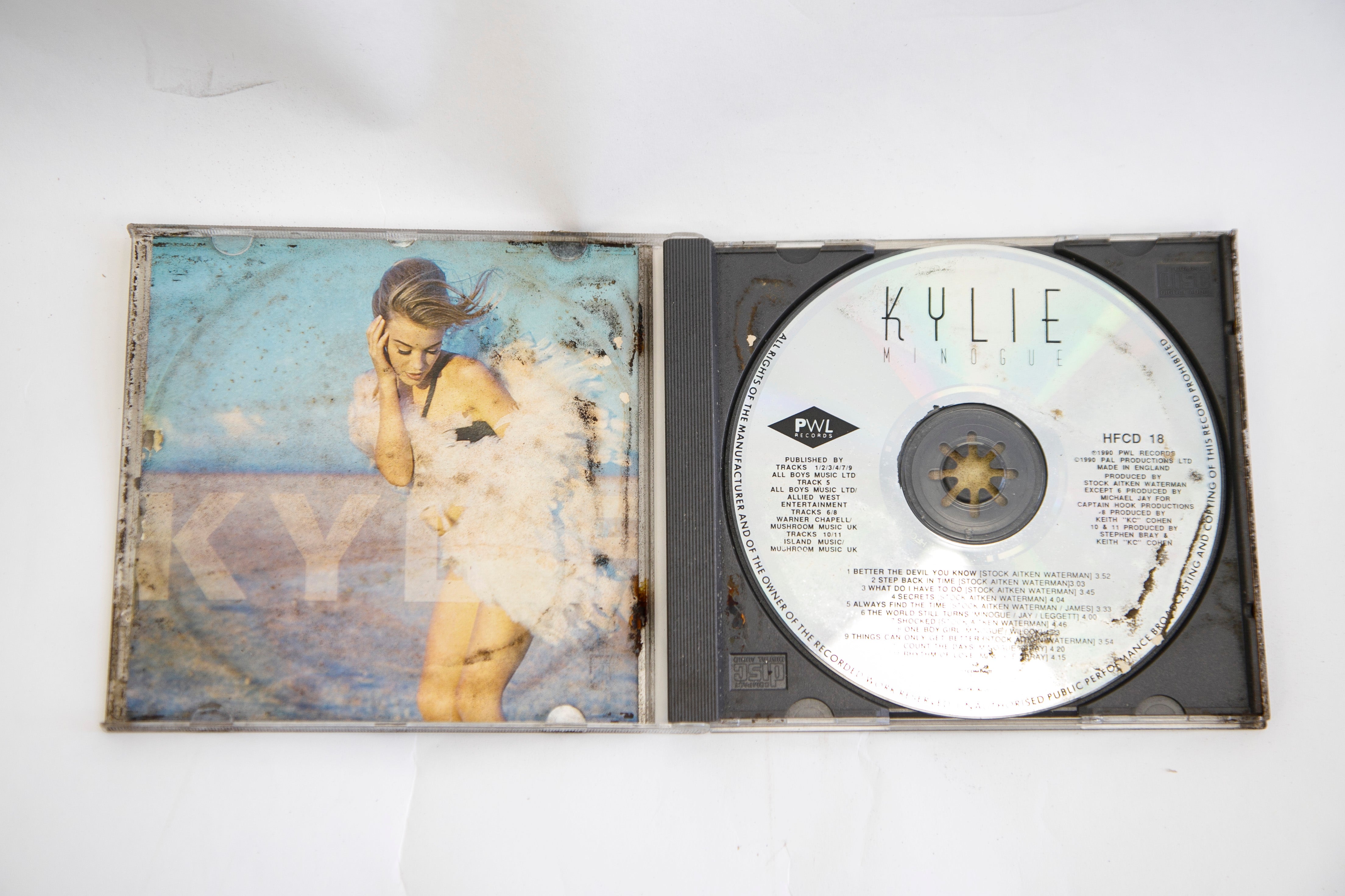 Children chose to include a Kylie CD in the collection