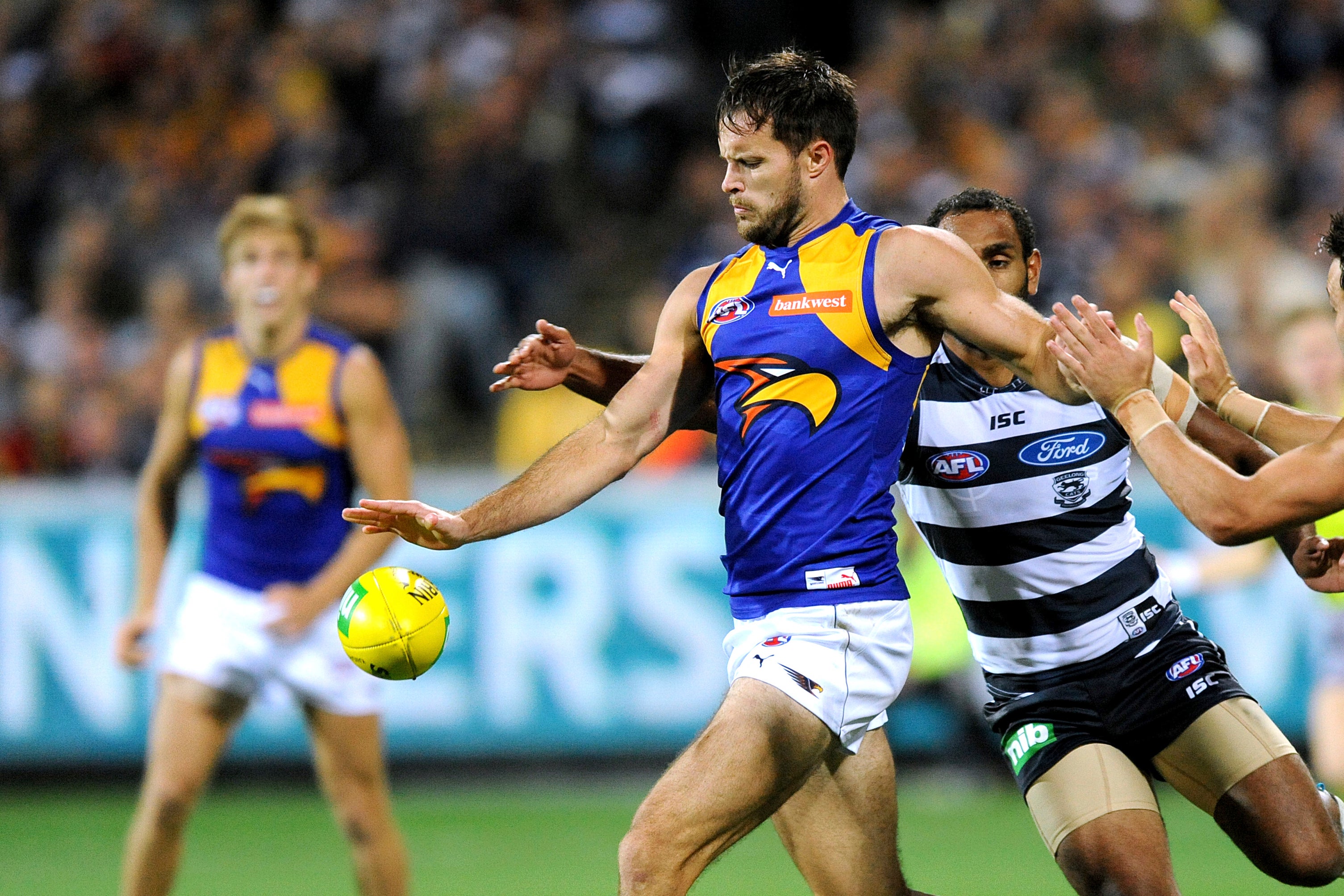 Mitch Brown while playing for the West Coast
