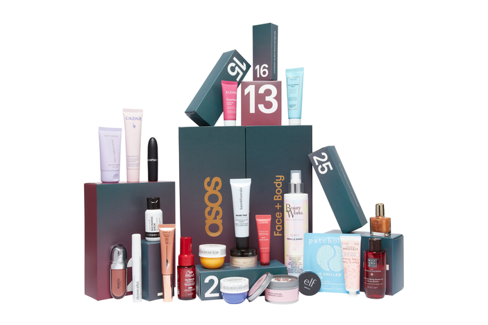 asos face + body beauty advent calendar 2025 review indybest