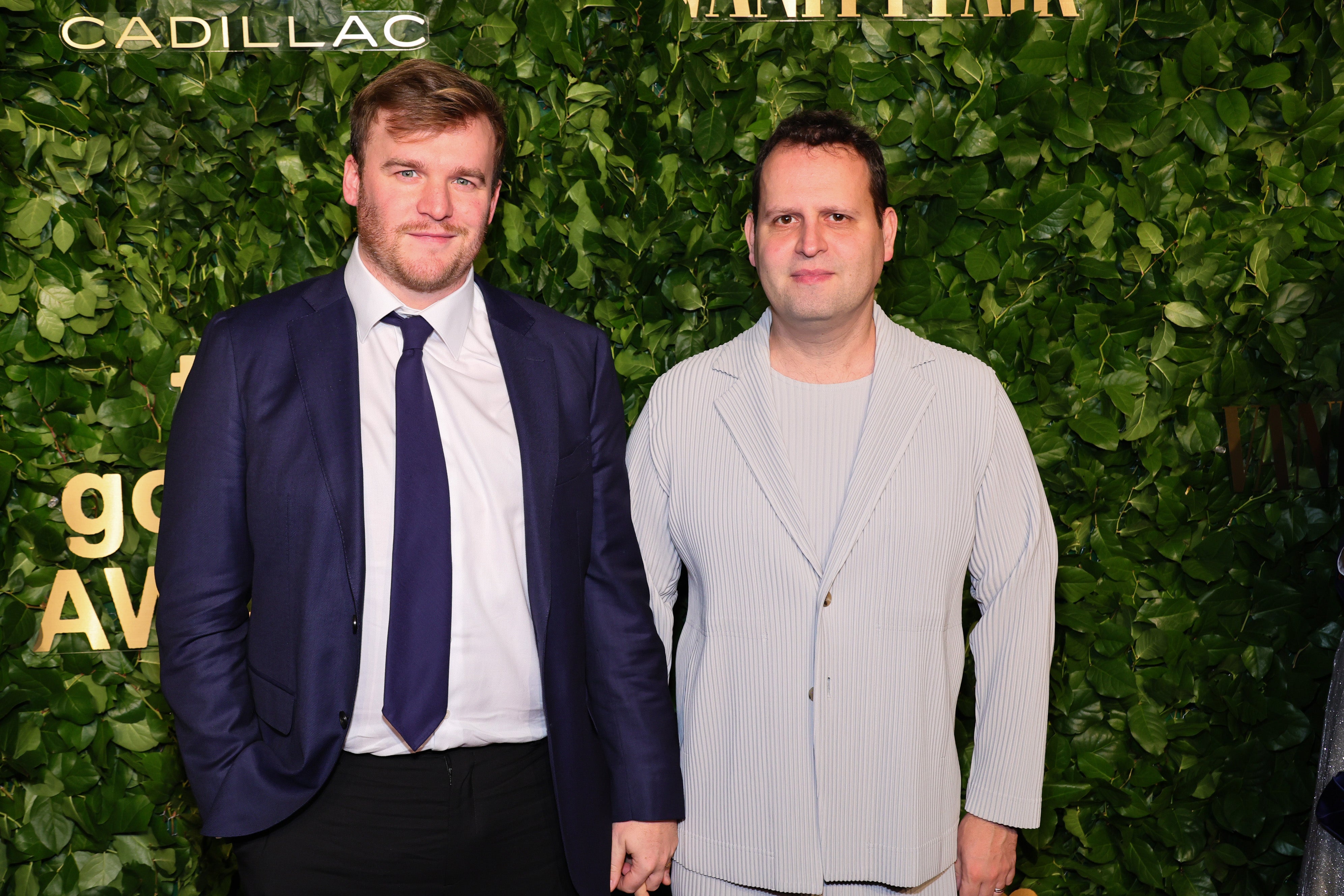 Kay (right) with his husband James Farrell in 2022