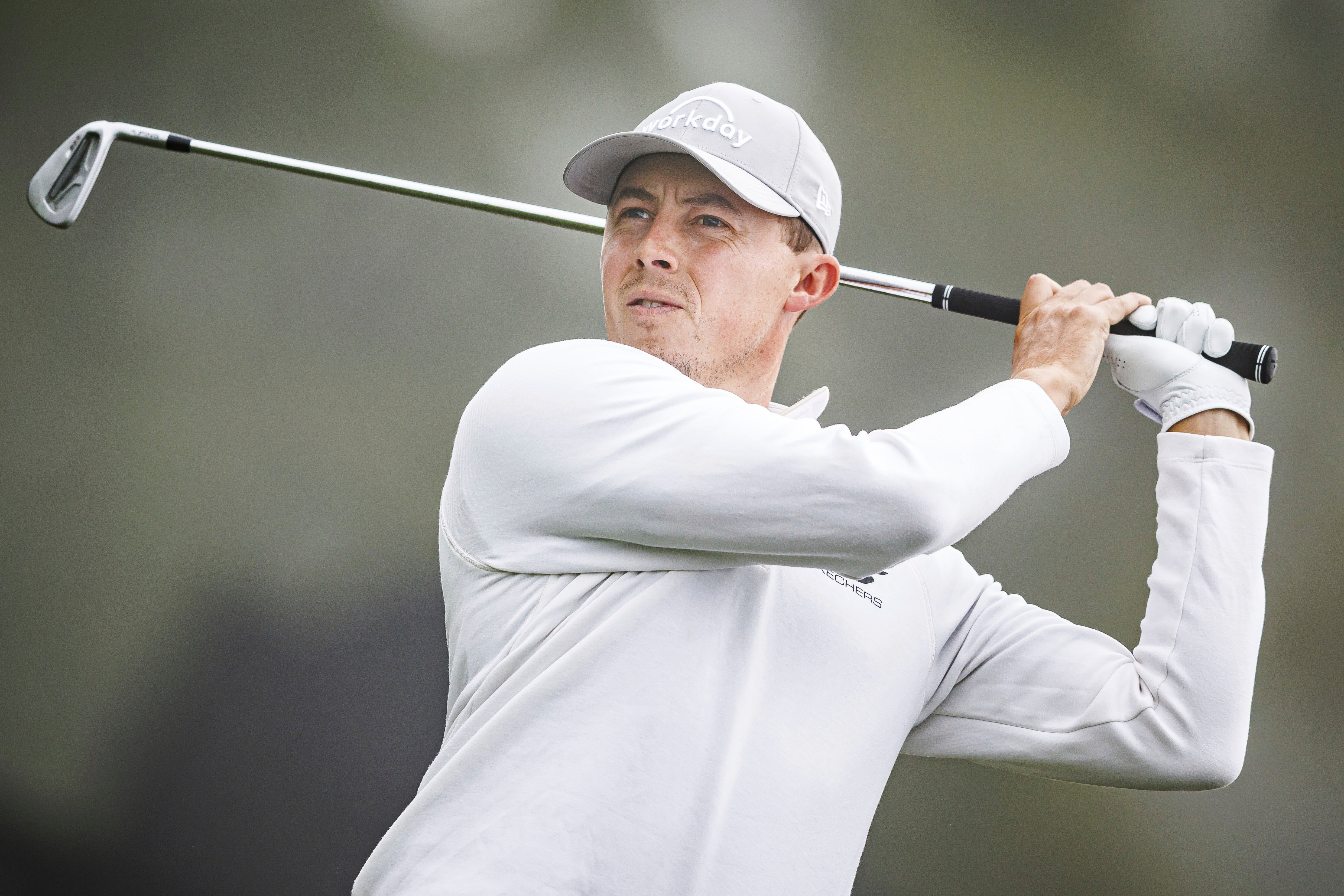 Matt Fitzpatrick was among the early starters in Switzerland