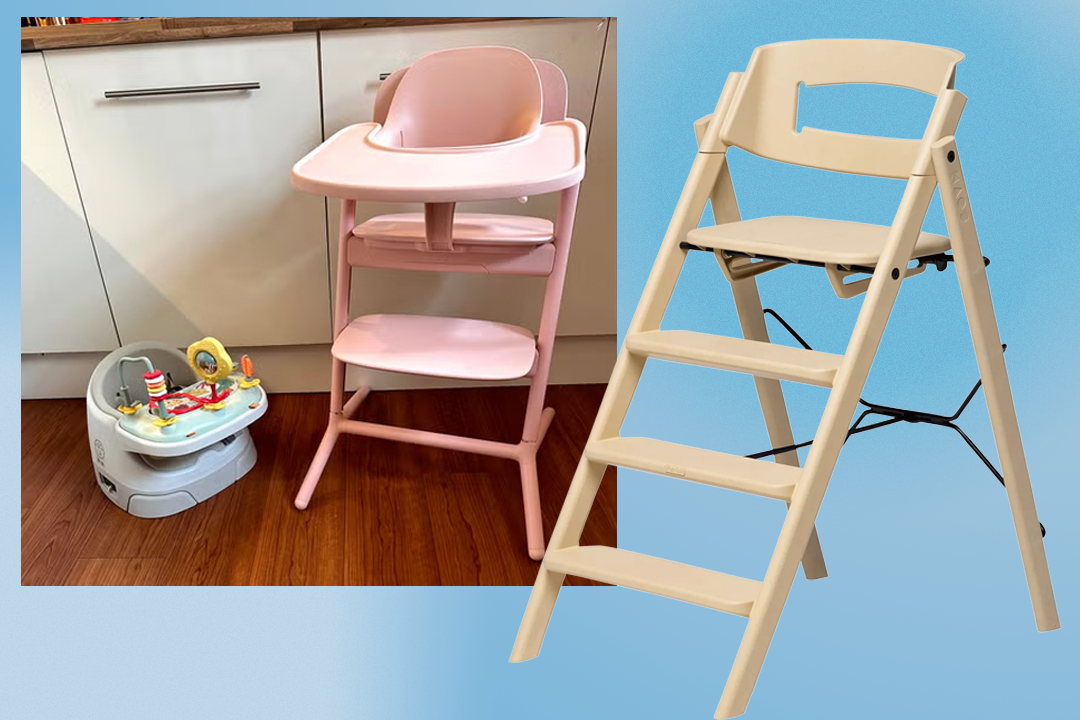 It’s a good idea to buy a chair that’ll adapt and grow with your little one