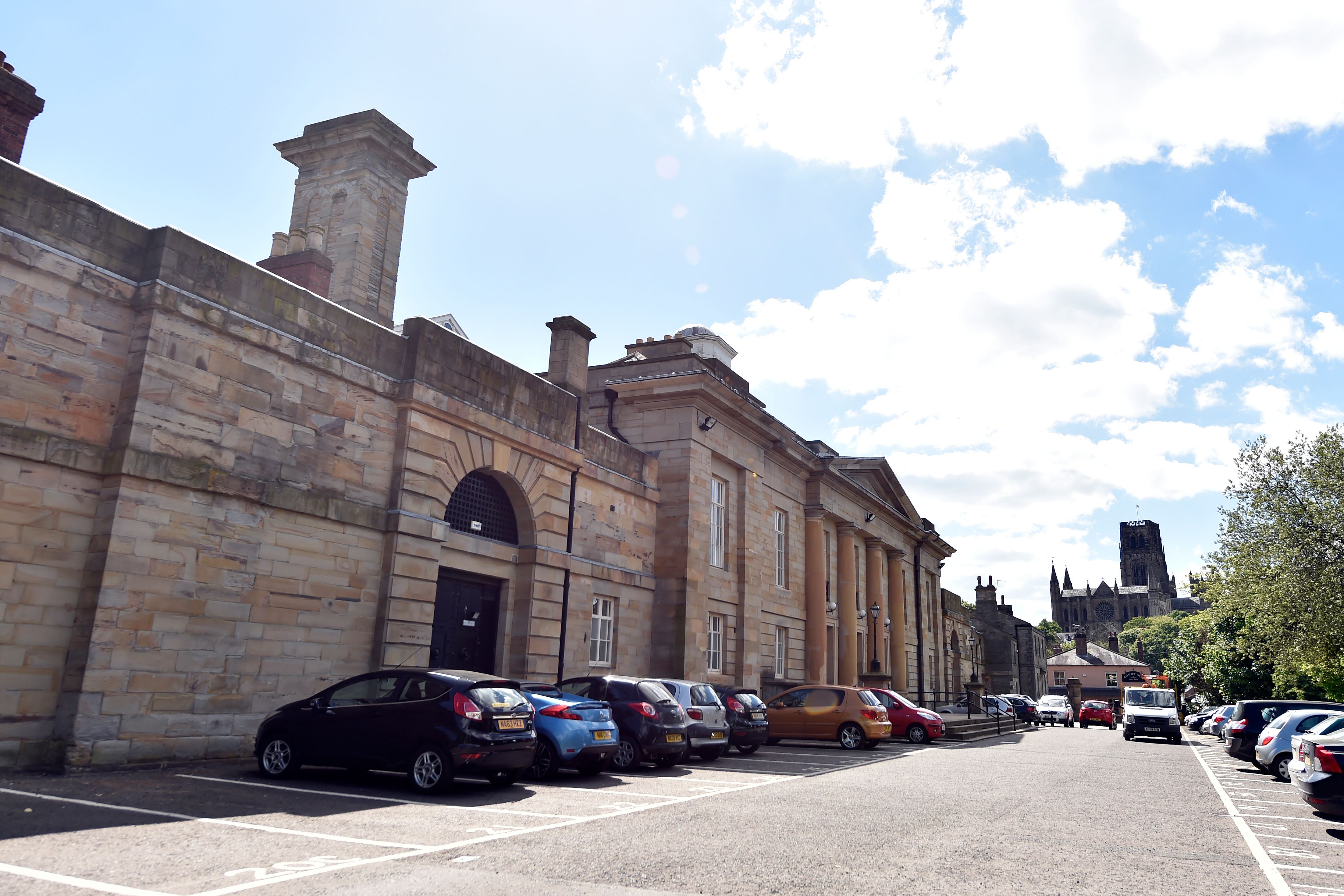 Pc Nathan Henderson, 30, who has been suspended by Cleveland Police, pleaded guilty to 11 counts of sexual activity with a child between July 2024 and July 2025 at Durham Crown Court (Owen Humphreys/PA)