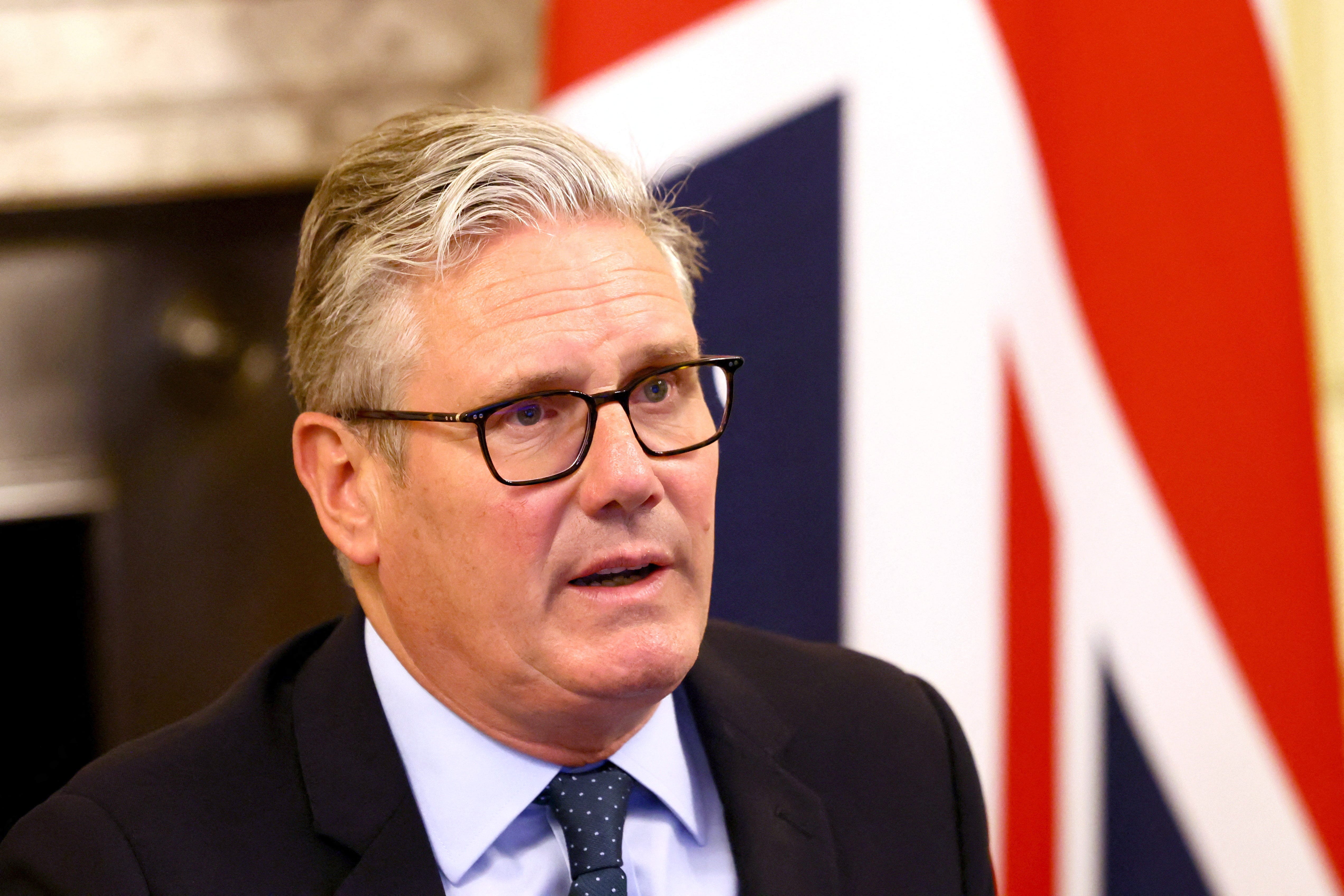 Prime Minister Sir Keir Starmer has condemned the overnight attack on Kyiv by Russia (PA)