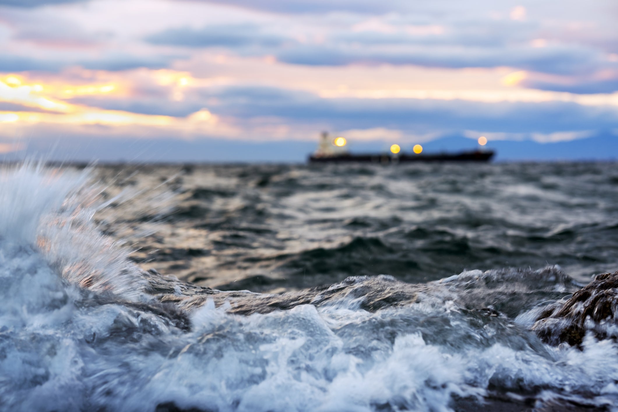 The Japan Trench is seven kilometres below sea level