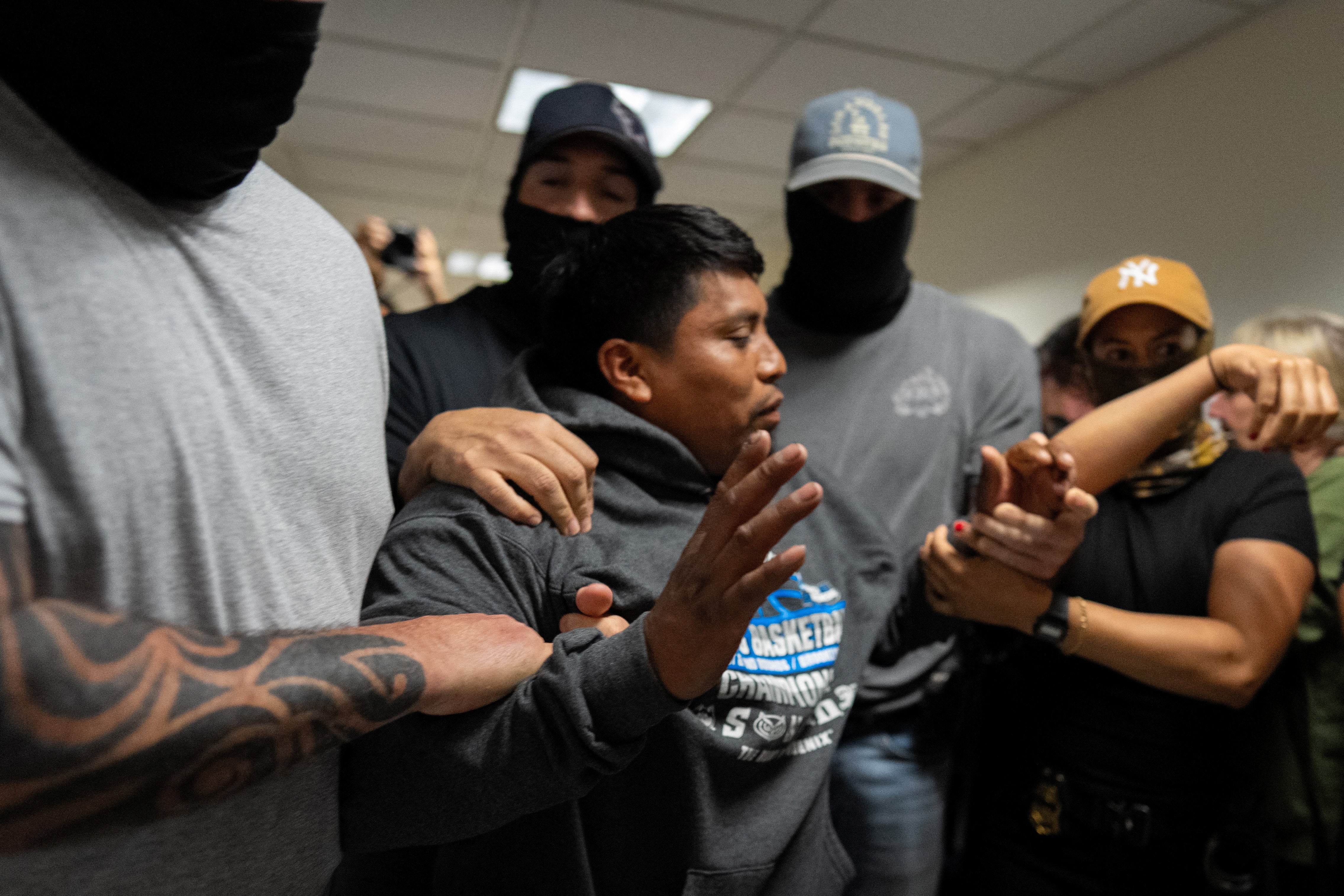 The Trump administration has instructed immigration judges to swiftly dismiss immigrants’ cases as soon as they appear in court, making them easy targets for arrest by ICE agents as soon as they step outside courtrooms