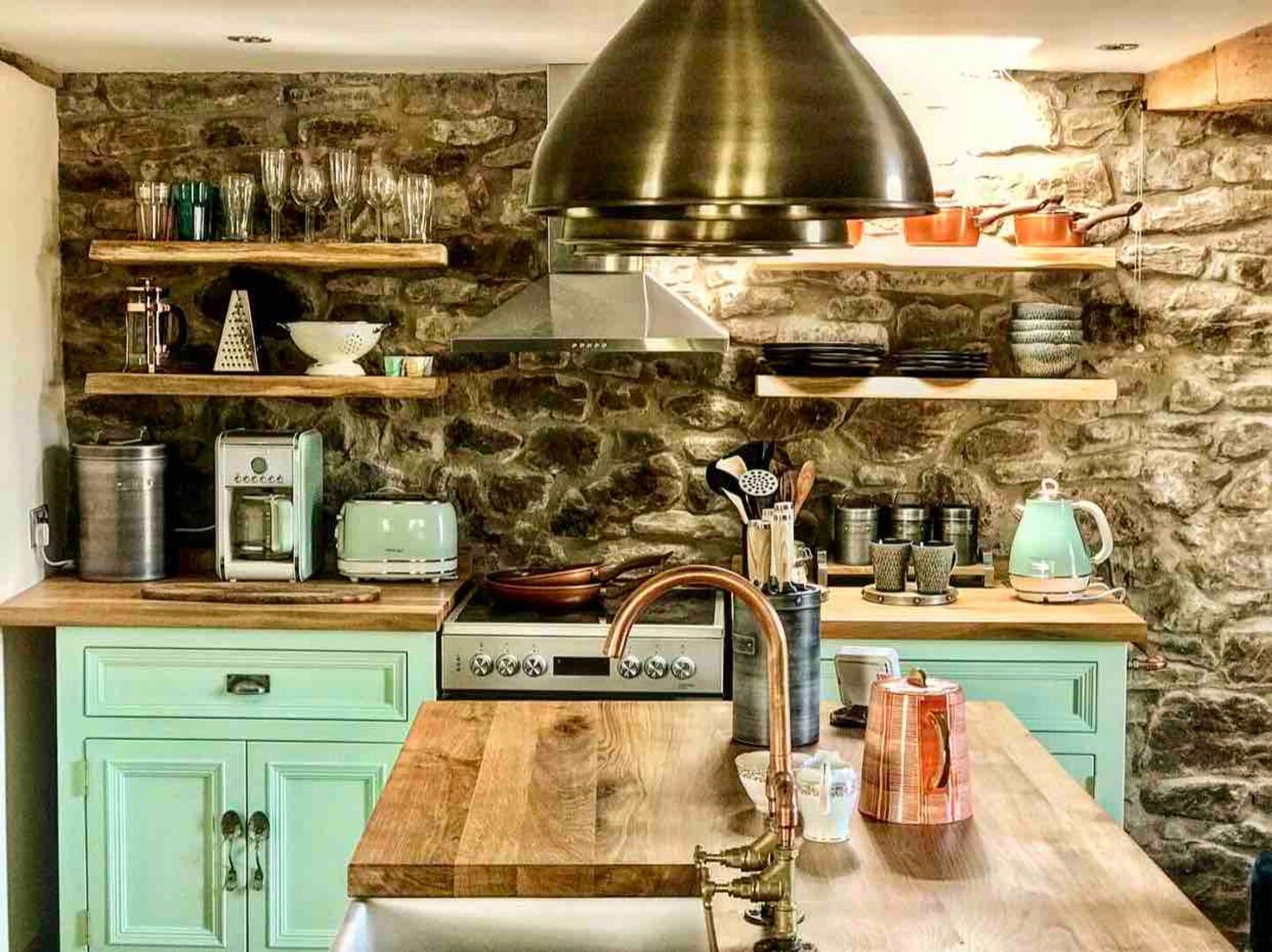 Rustic meets modern at this cosy cottage