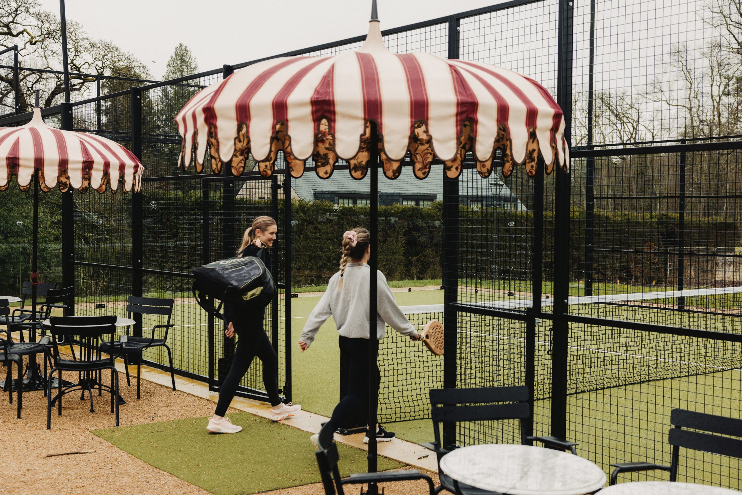 From pools to padel courts, Estelle Manor is equipped for a wellness weekend