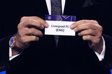 Champions League draw live: Liverpool, Arsenal and Chelsea discover 2025/26 opponents