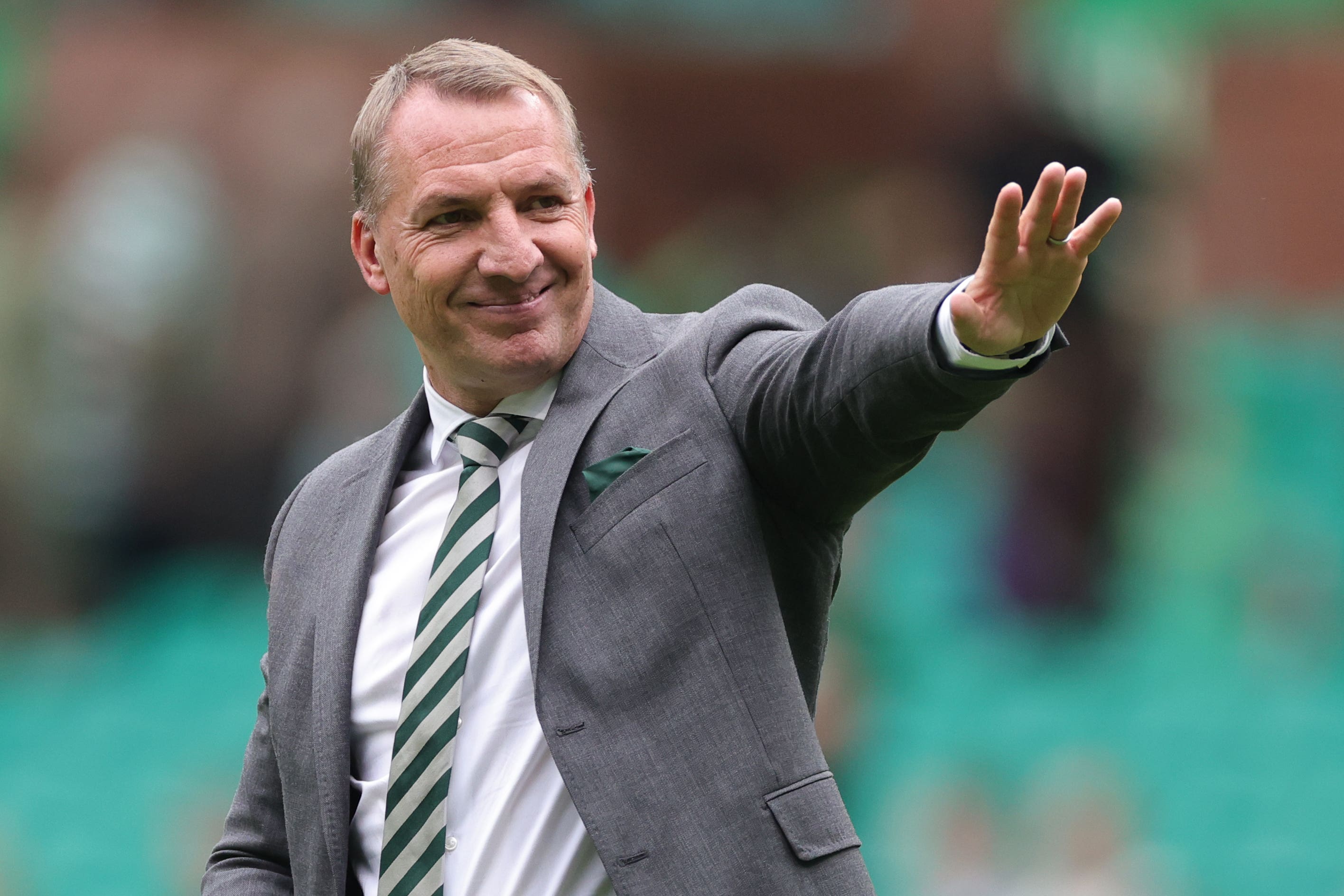 Brendan Rodgers’ Celtic have bolstered their attacking options (Steve Welsh/PA)